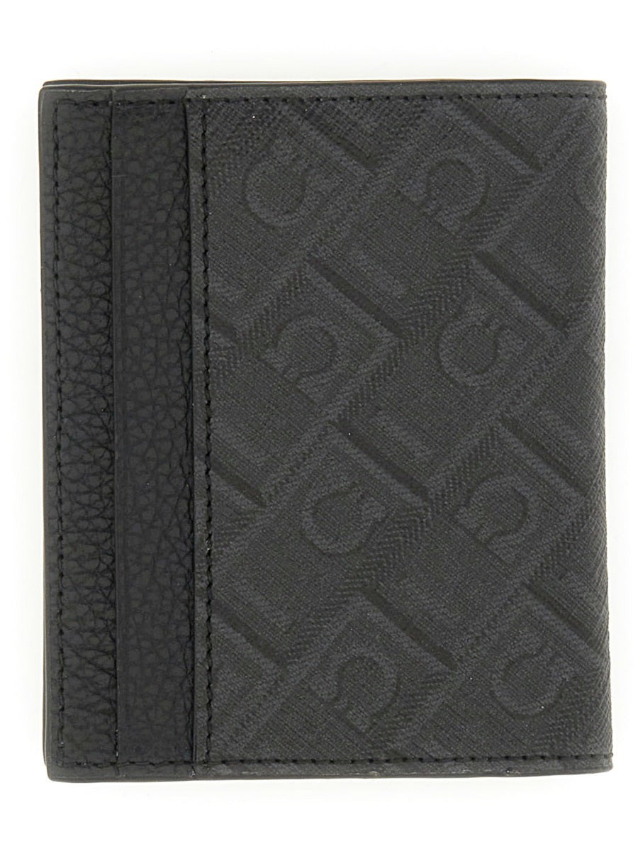 Ferragamo Men Credit Card Holder "Monogram" - 2
