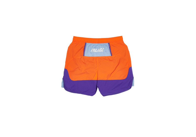 FRONT RUNNER SHORTS PURPLE / ORANGE 3