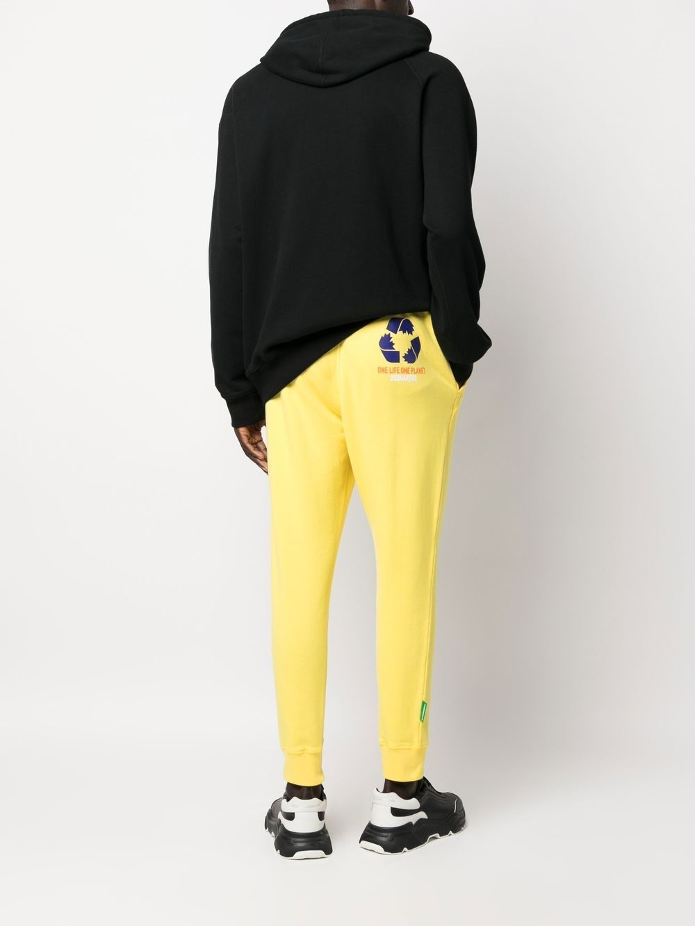 jersey-knit track pants - 2