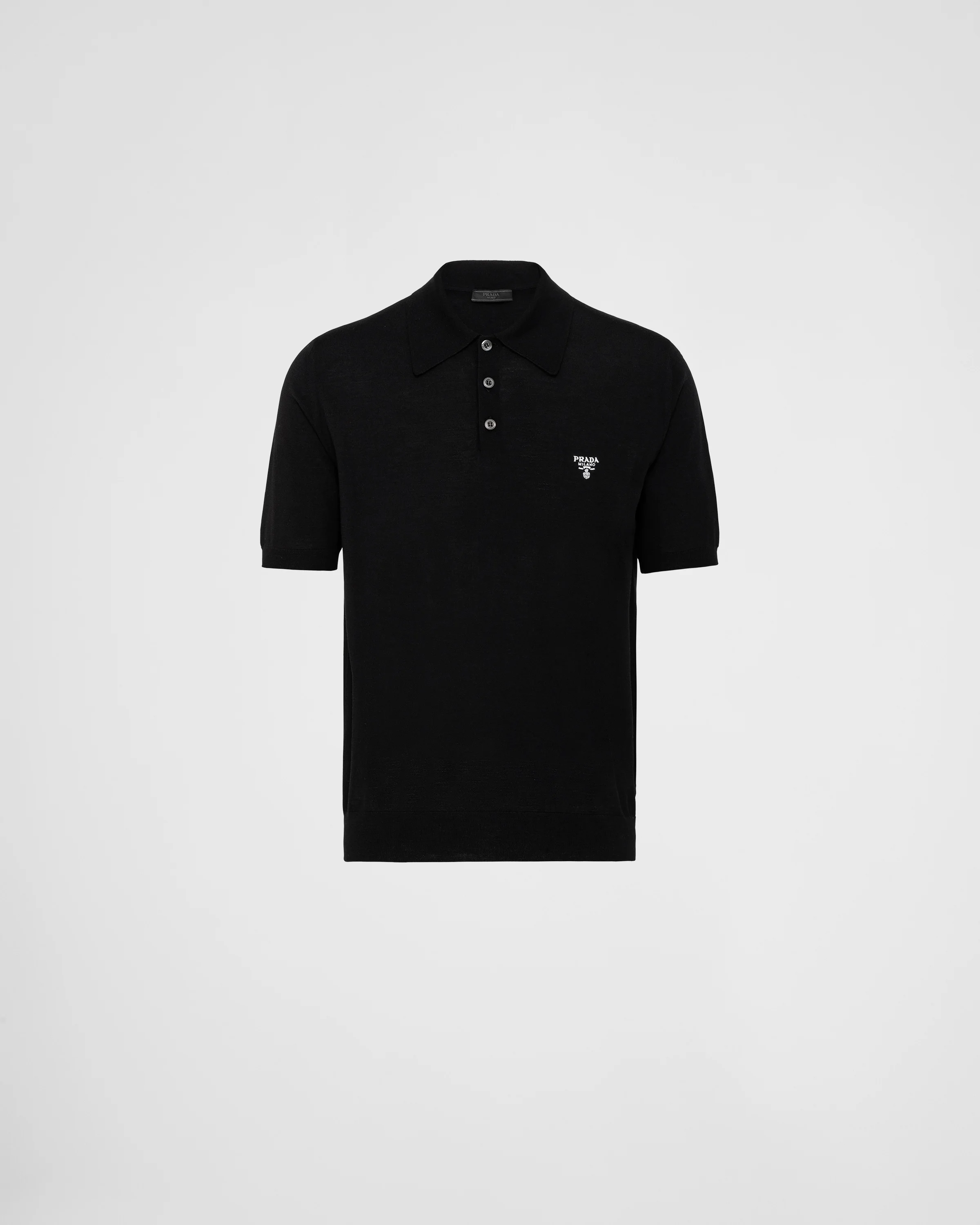 Superfine wool polo shirt - 1