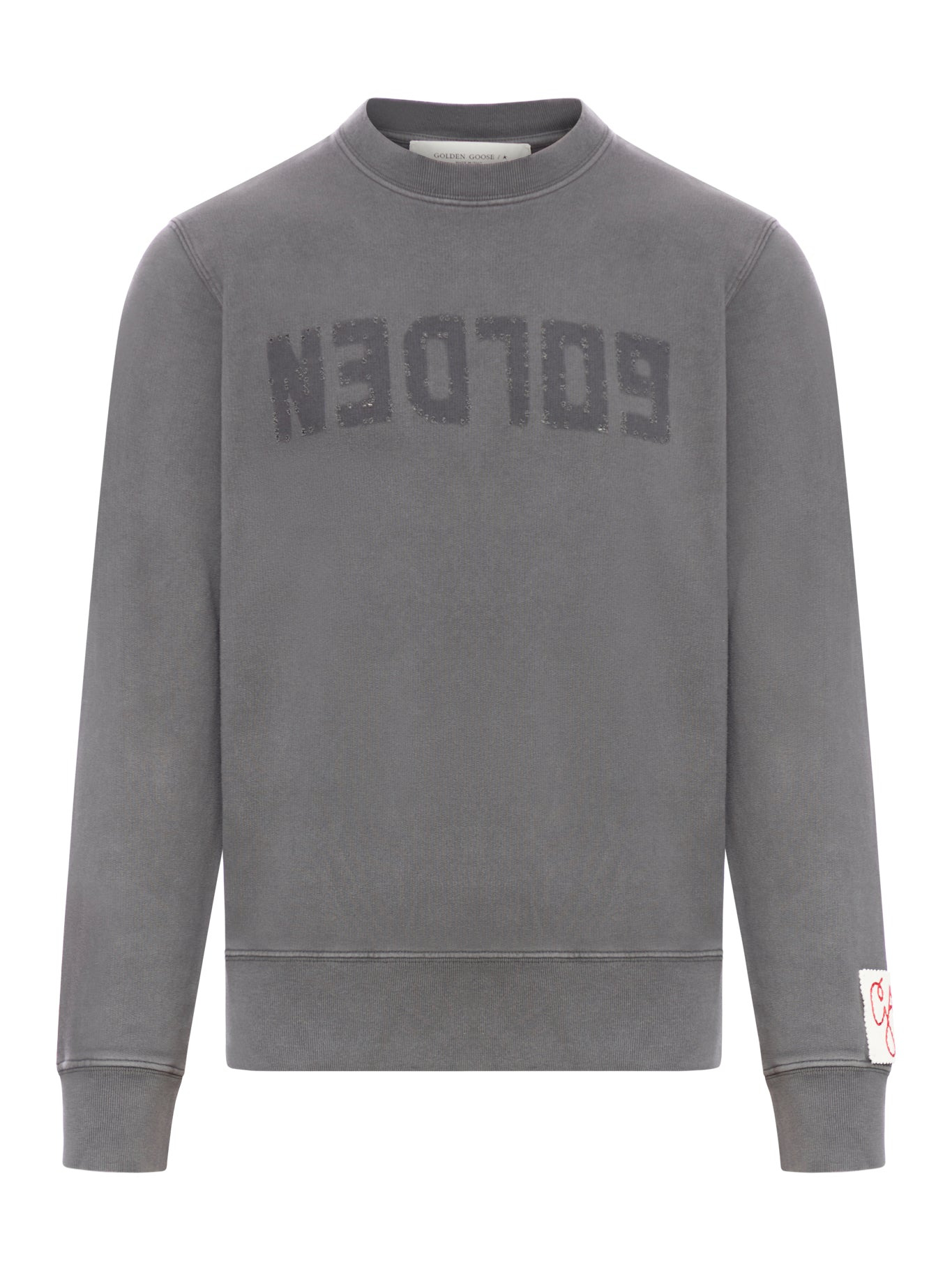 LOGO-PRINT LONG-SLEEVE SWEATSHIRT - 1