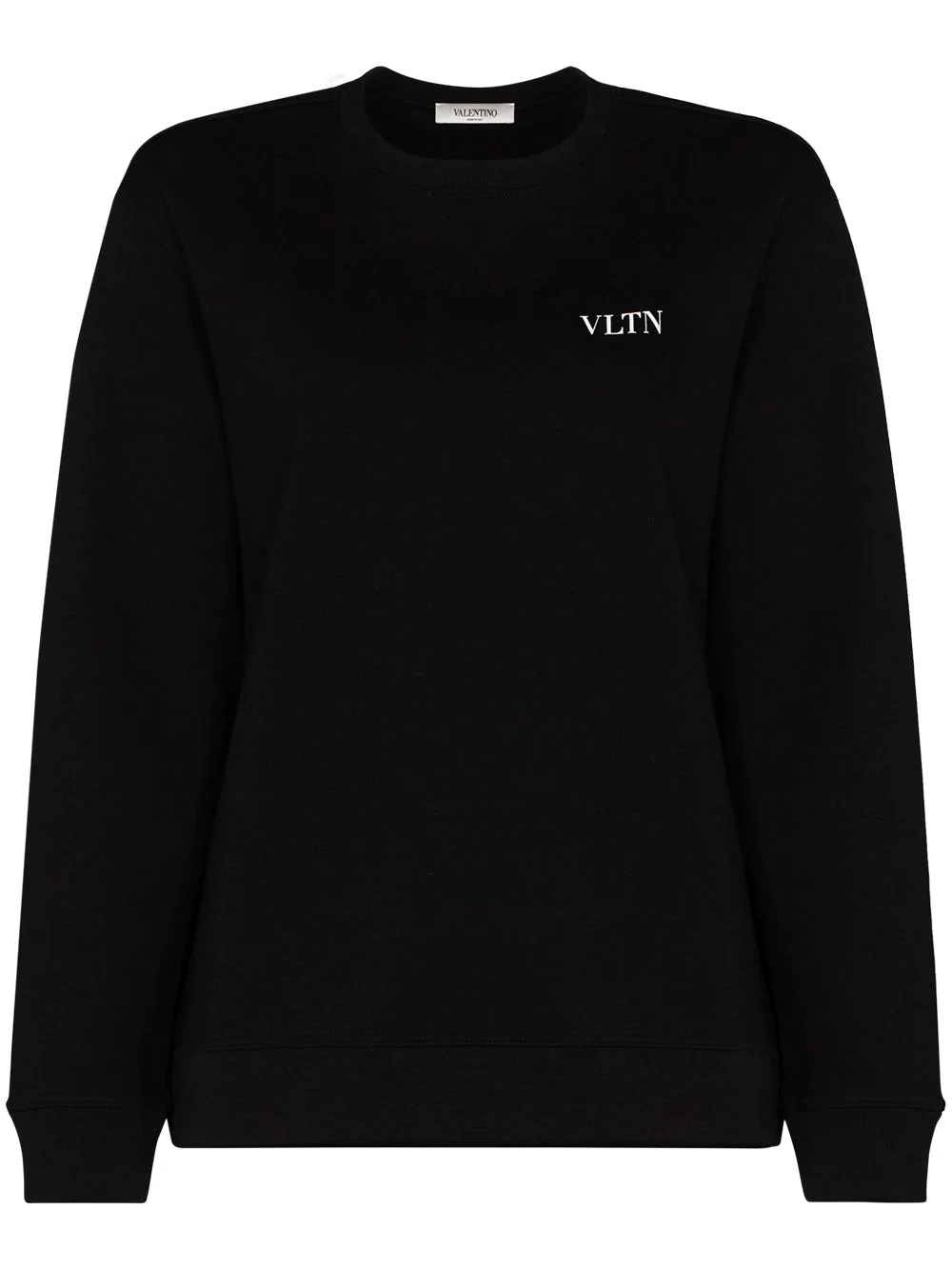 logo-print long-sleeve sweatshirt - 1