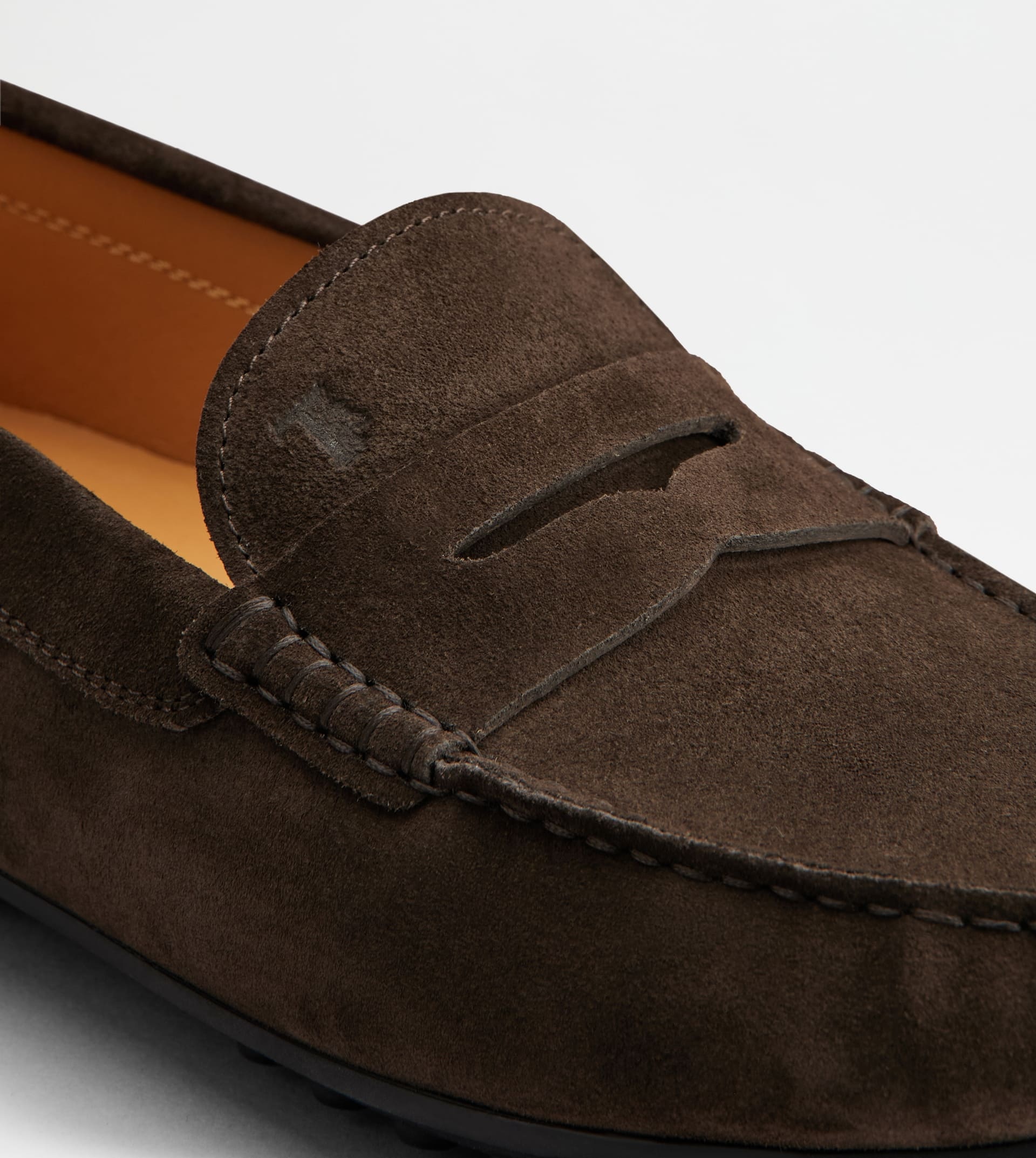 CITY GOMMINO DRIVING SHOES IN SUEDE - BROWN - 6