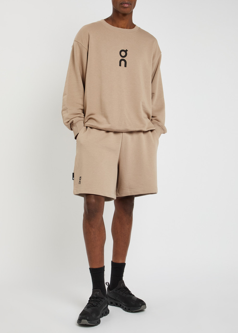 ON Club Logo Cotton-blend Shorts - 4