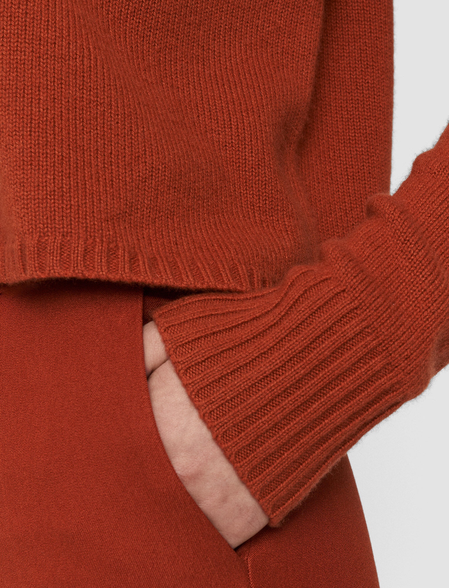 Pure Cashmere Polo Jumper - 6