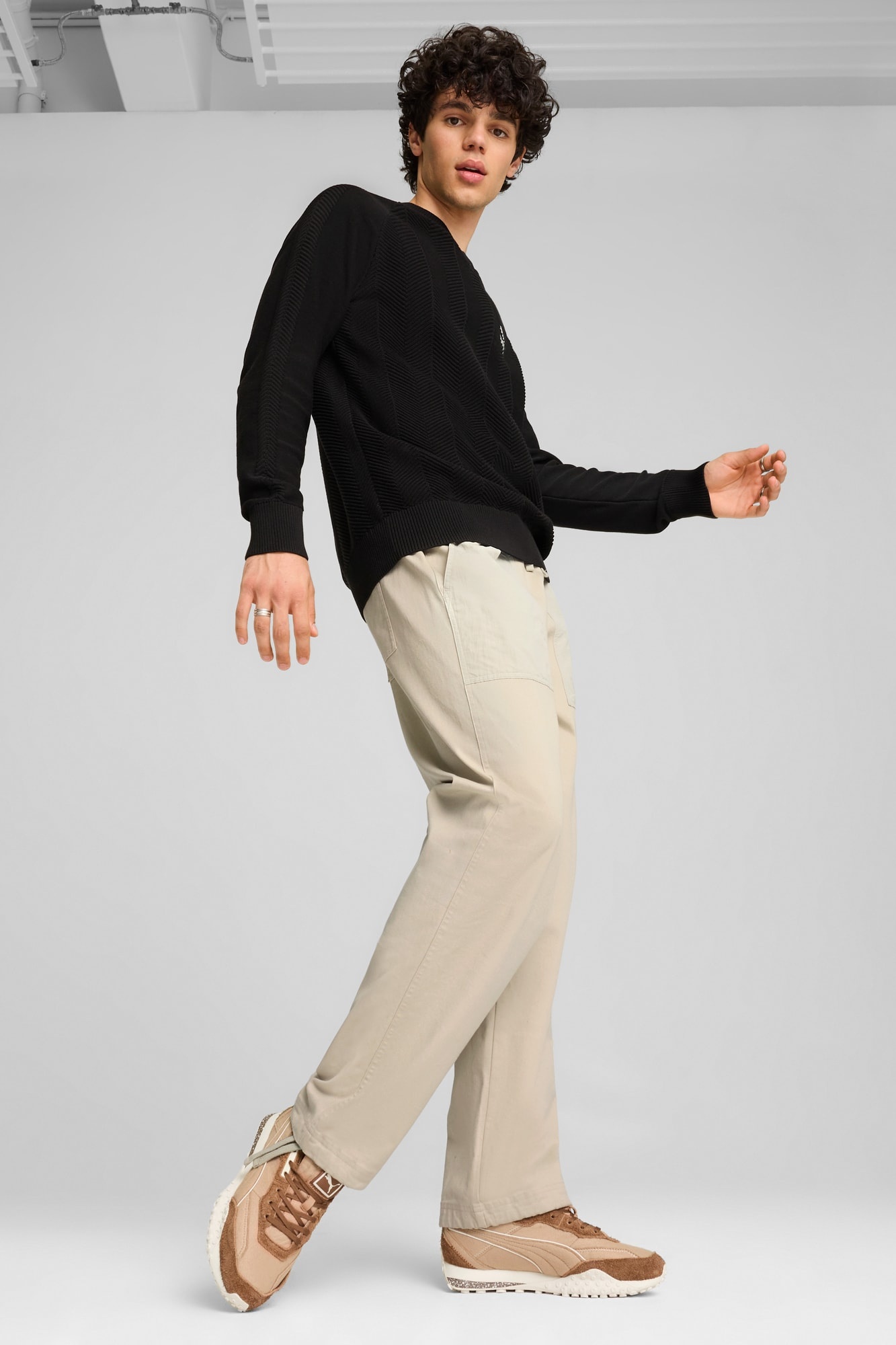 DOWNTOWN Men's Parachute Pants - 5