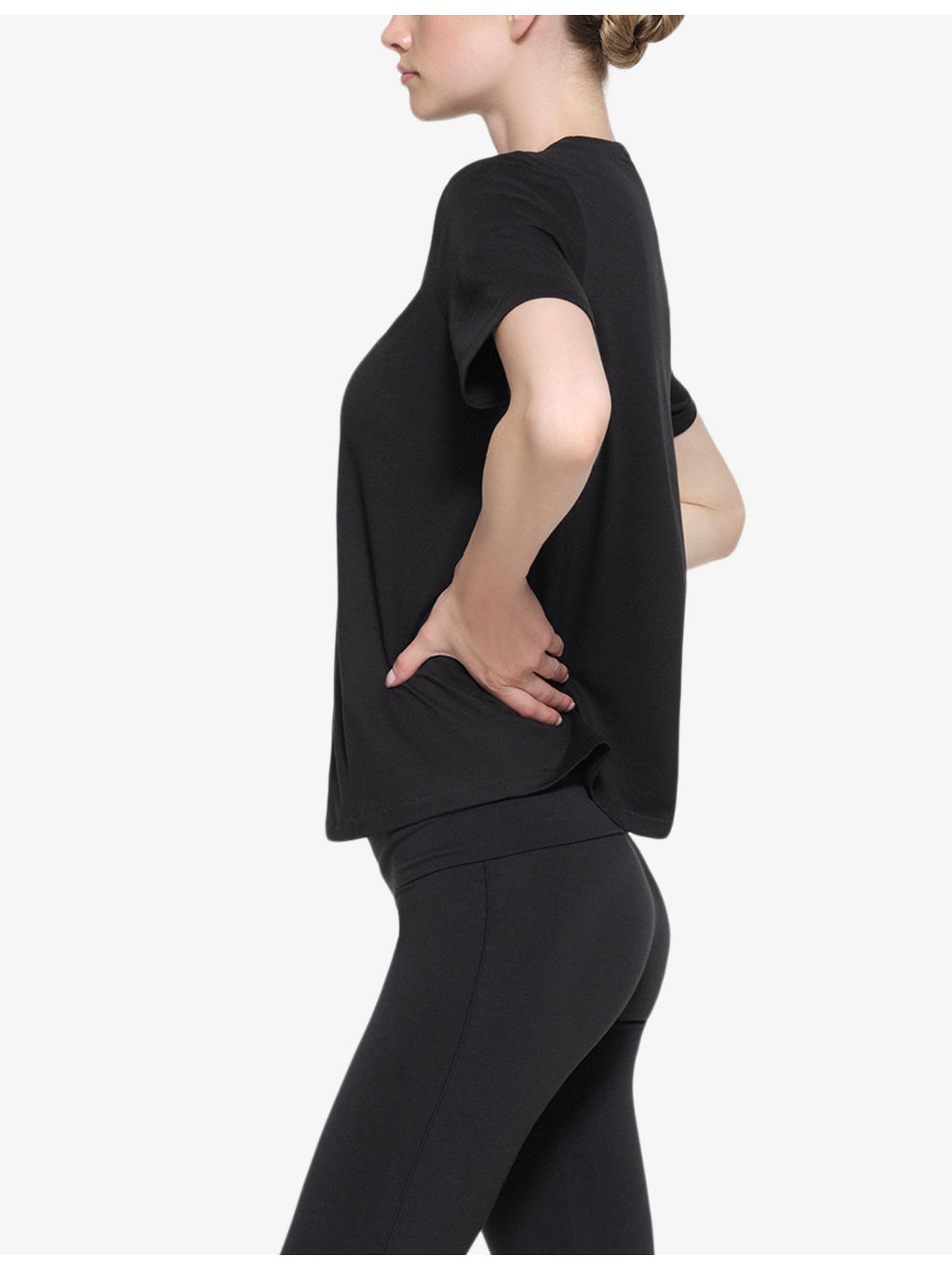 Relaxed-fit short-sleeve stretch-cotton T-shirt - 3