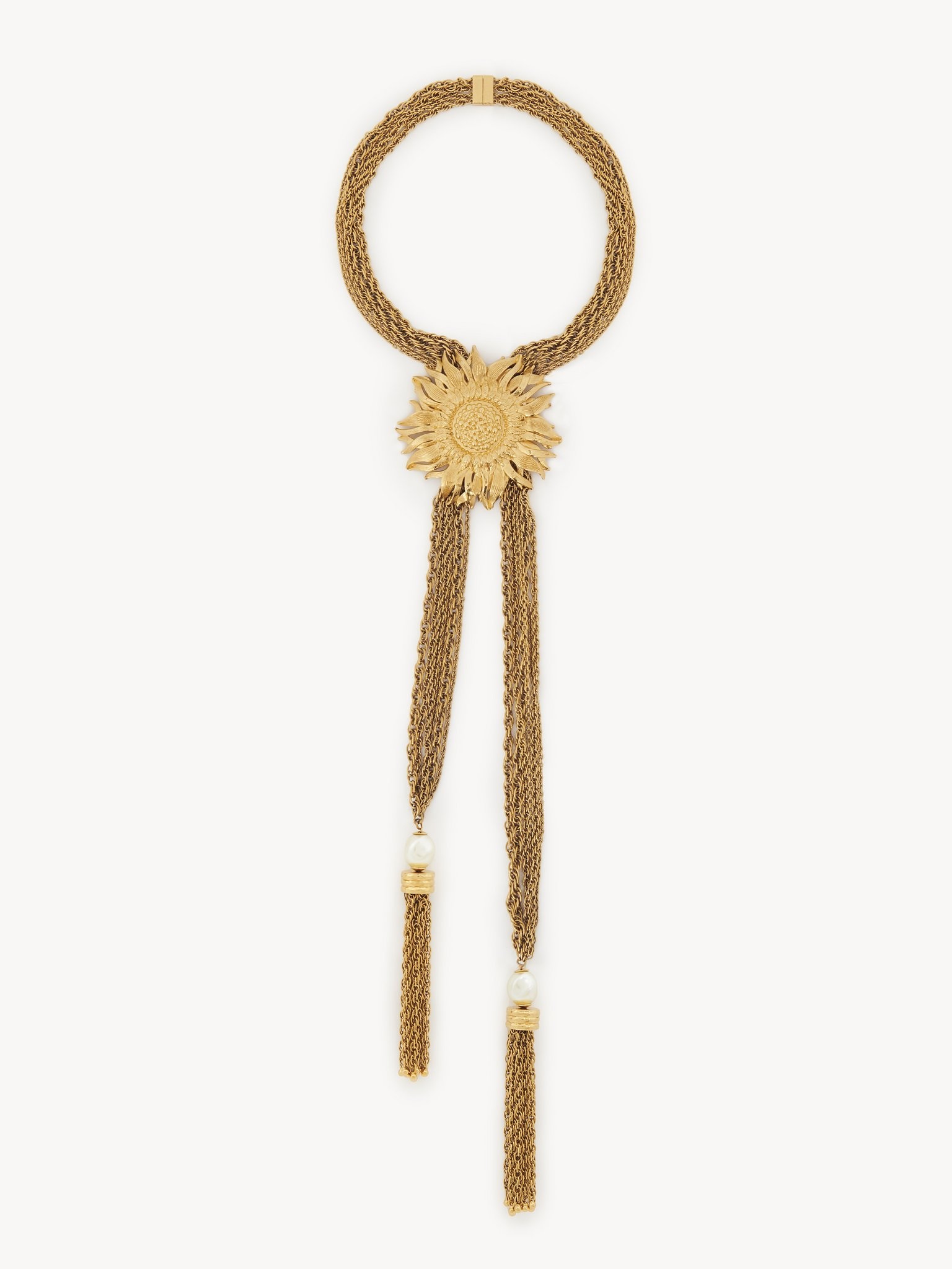 THE CHLOÉ SUNFLOWER NECKLACE - 1