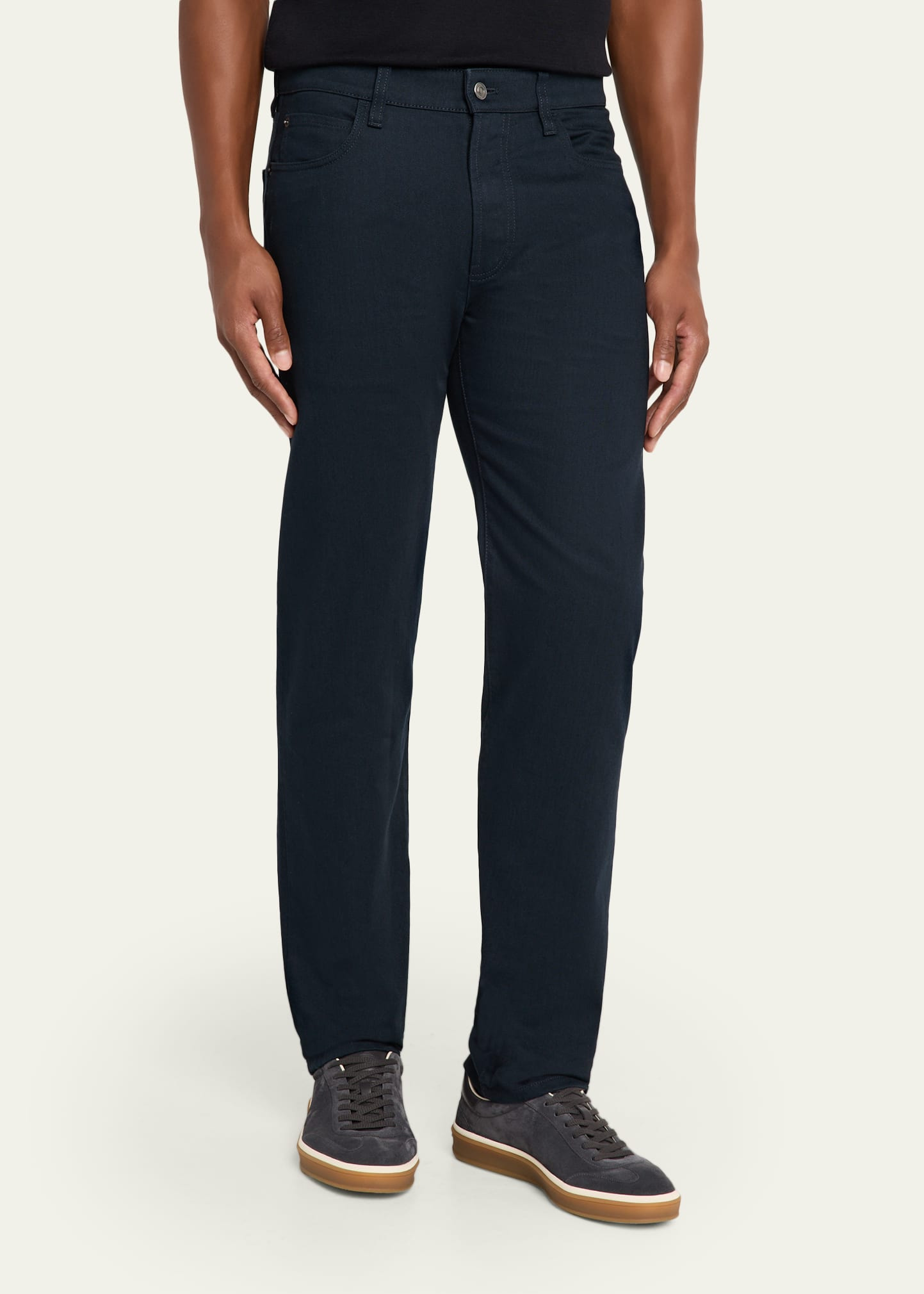 Men's Quarona Slim Five-Pocket Trousers - 4