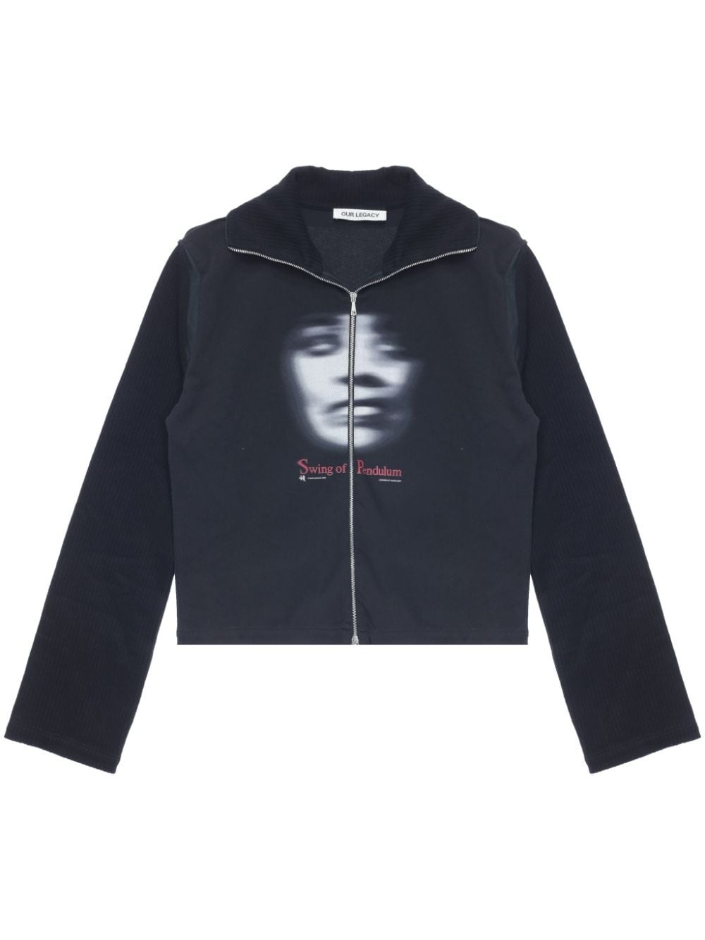 トップス OUR LEGACY graohic-print cotton jacket Our Legacy graohic-print cotton jacket | farfetch | REVERSIBLE