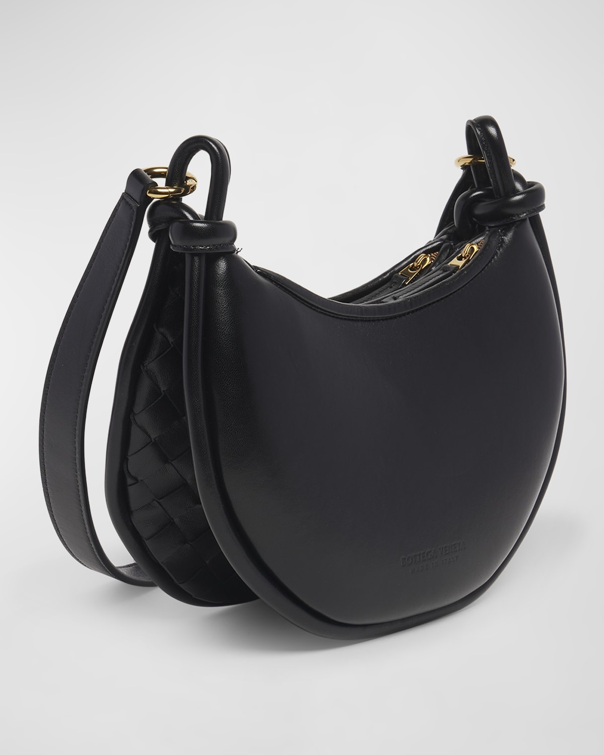 Bottega Veneta Gemelli Multipocket Leather Shoulder Bag