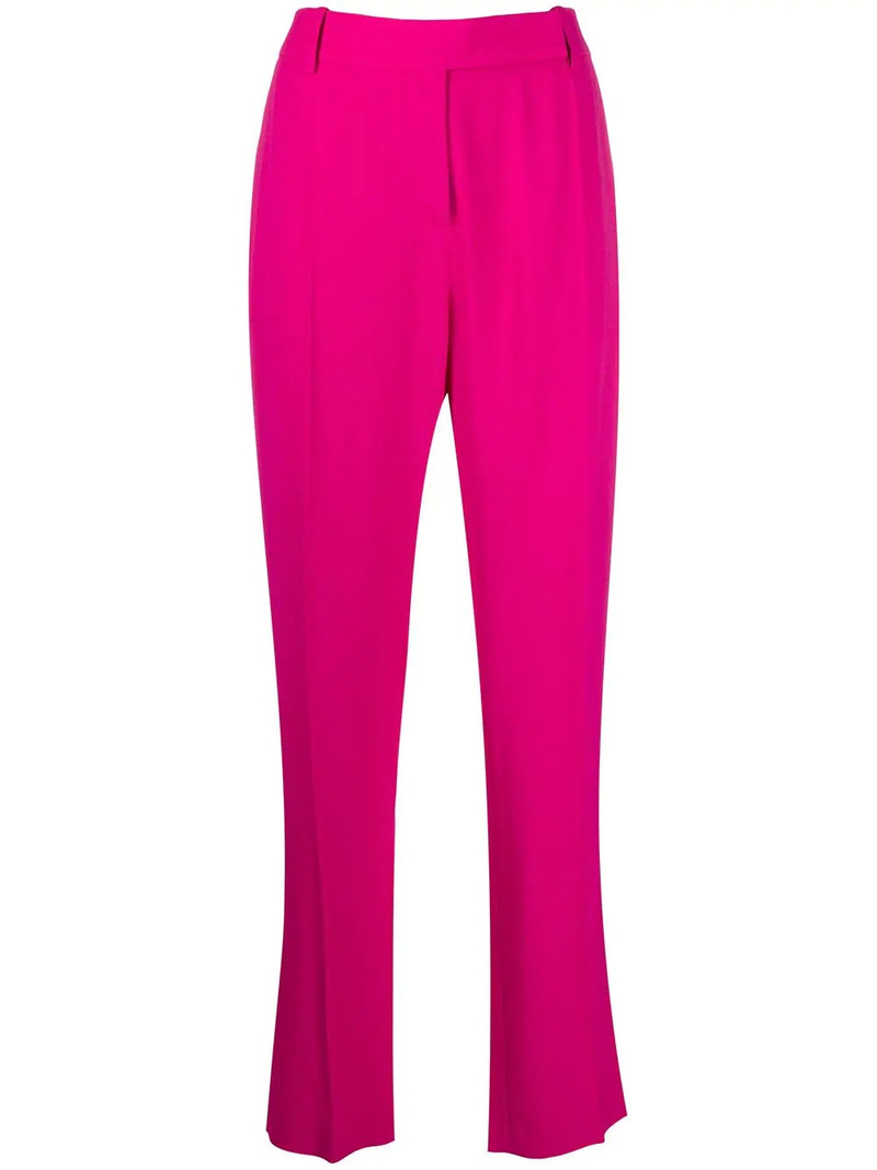 mid-rise straight trousers 1