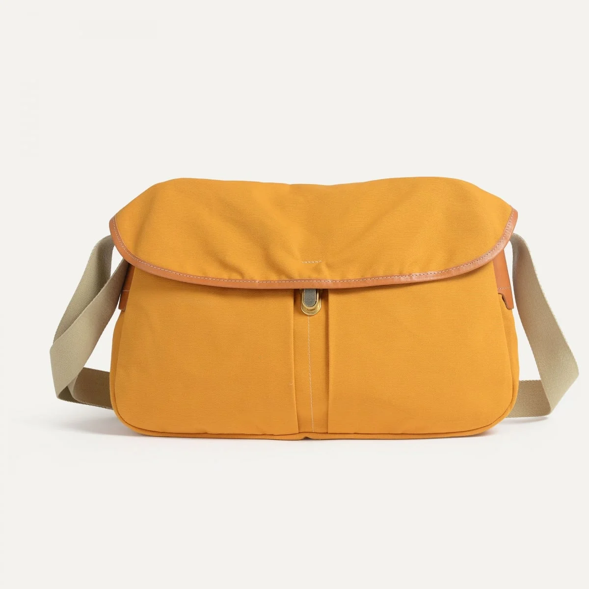 LÉON MESSENGER BAG - OCHRE - 1