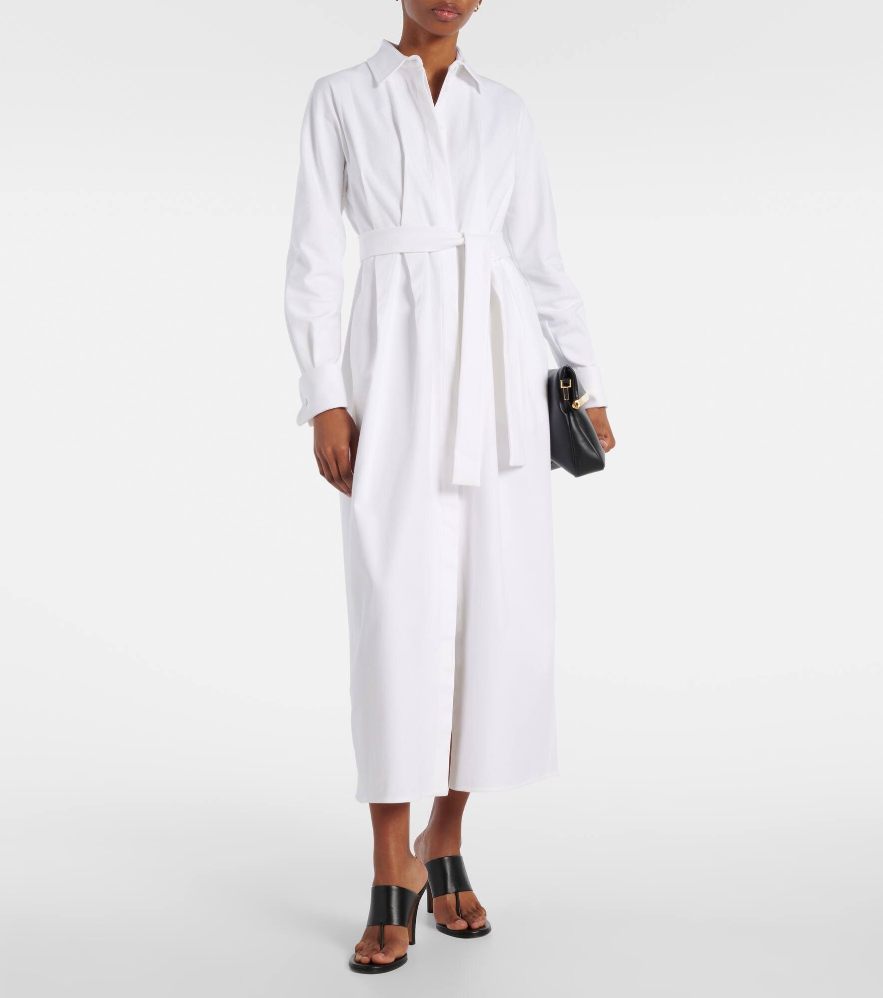 Arezzo gabardine shirt dress - 2