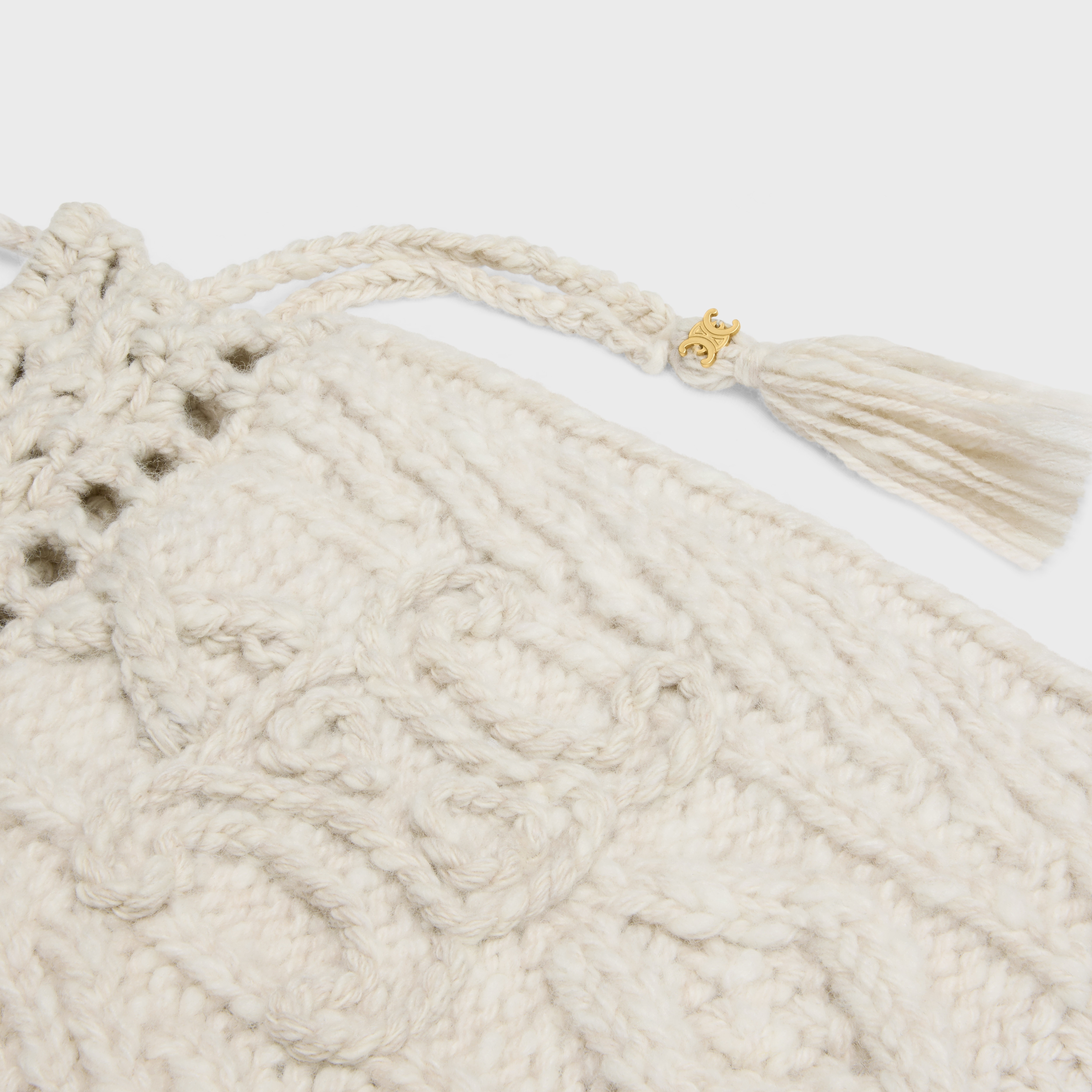 bag in triomphe aran wool - 3