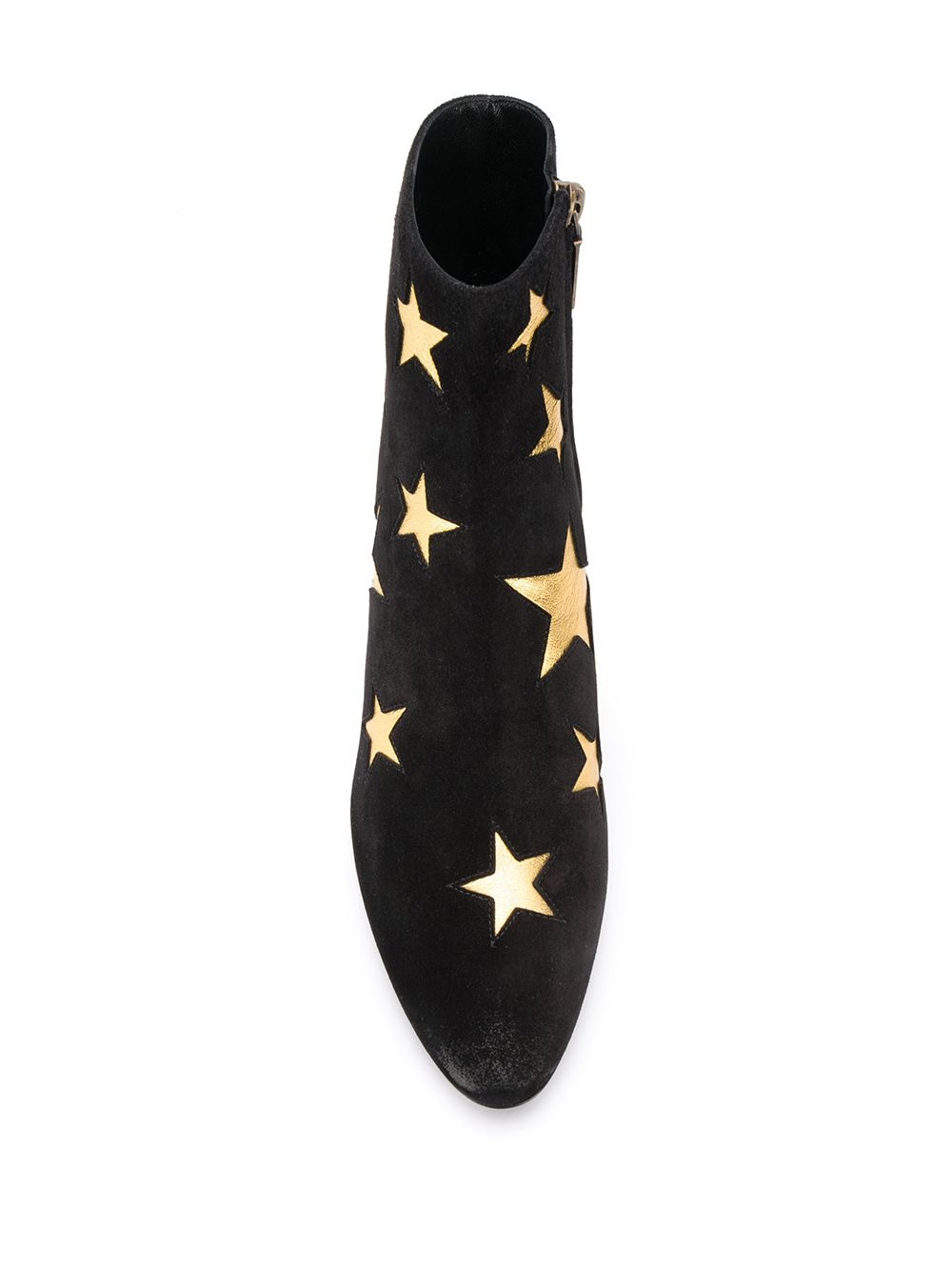 star patch ankle boots - 4