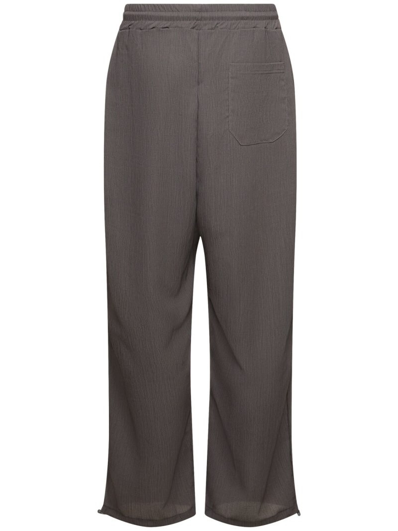 The Frankie Shop Crinckle wide jogging pants outlook