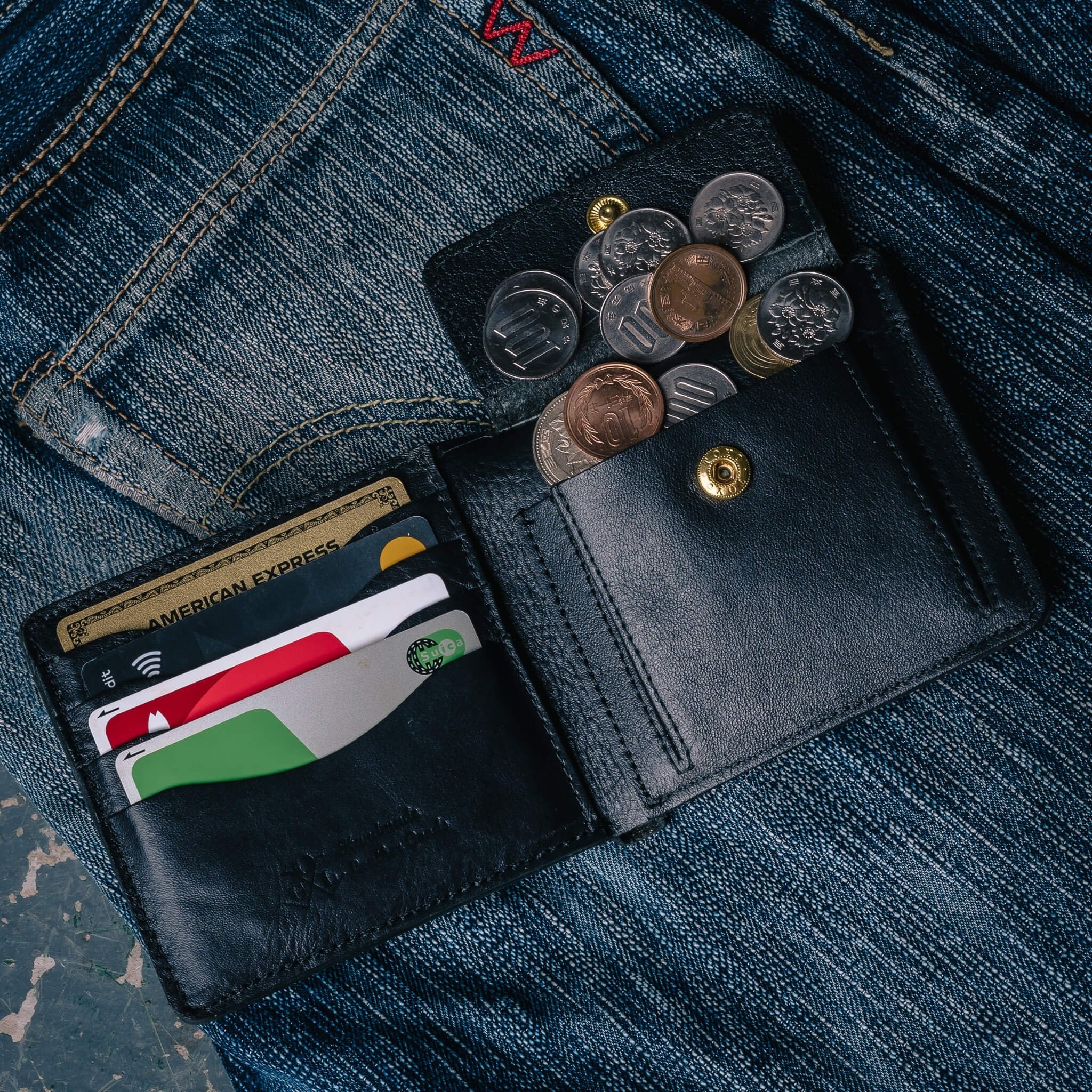Iron Heart OGL-KINGSMAN-BF-COIN-TBLK OGL Kingsman Classic Bi Fold ...