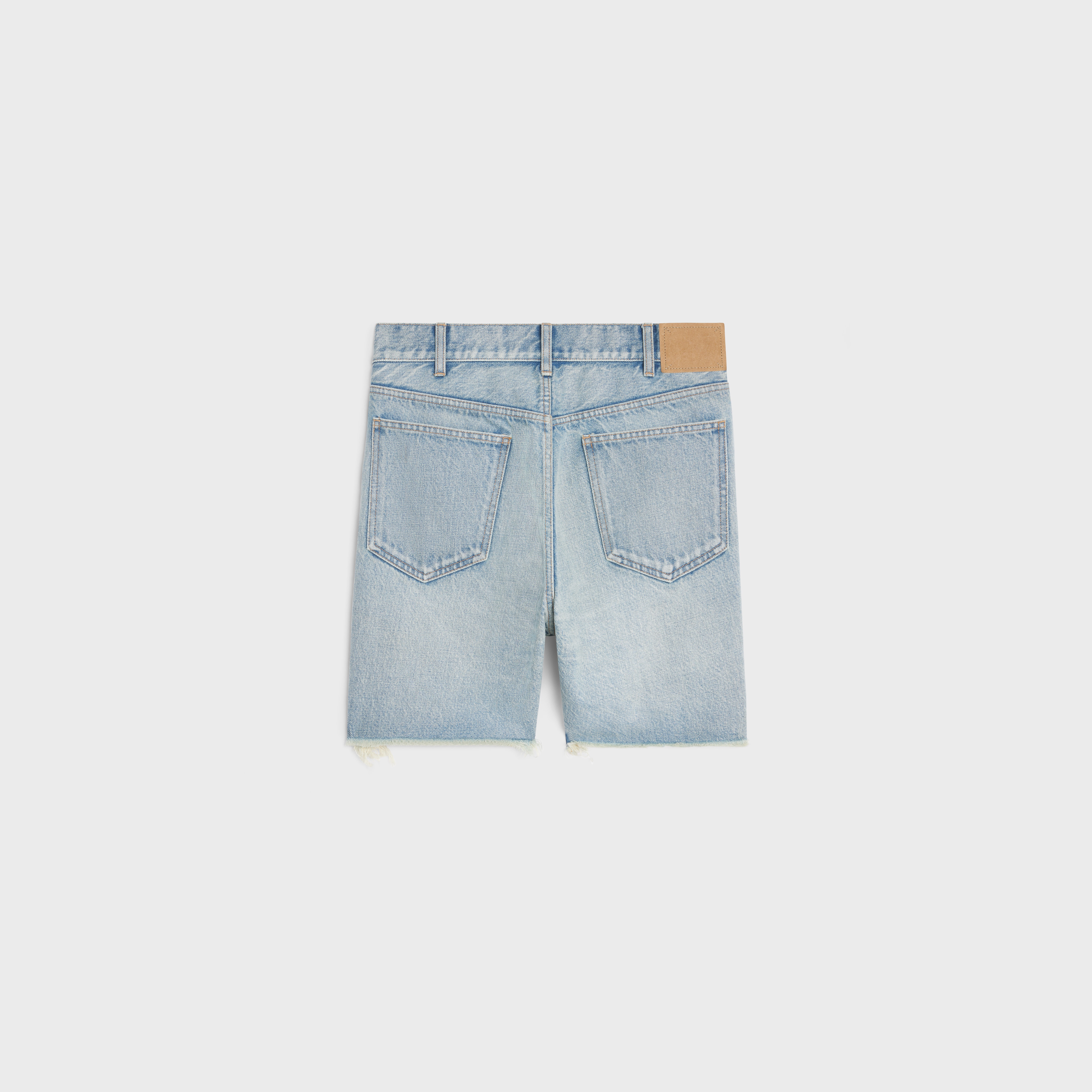 wesley shorts in horizon wash denim - 2