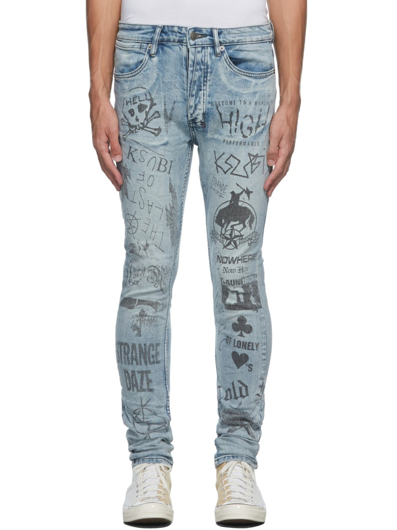 Blue Nowhere Punk Van Winkle Jeans 1