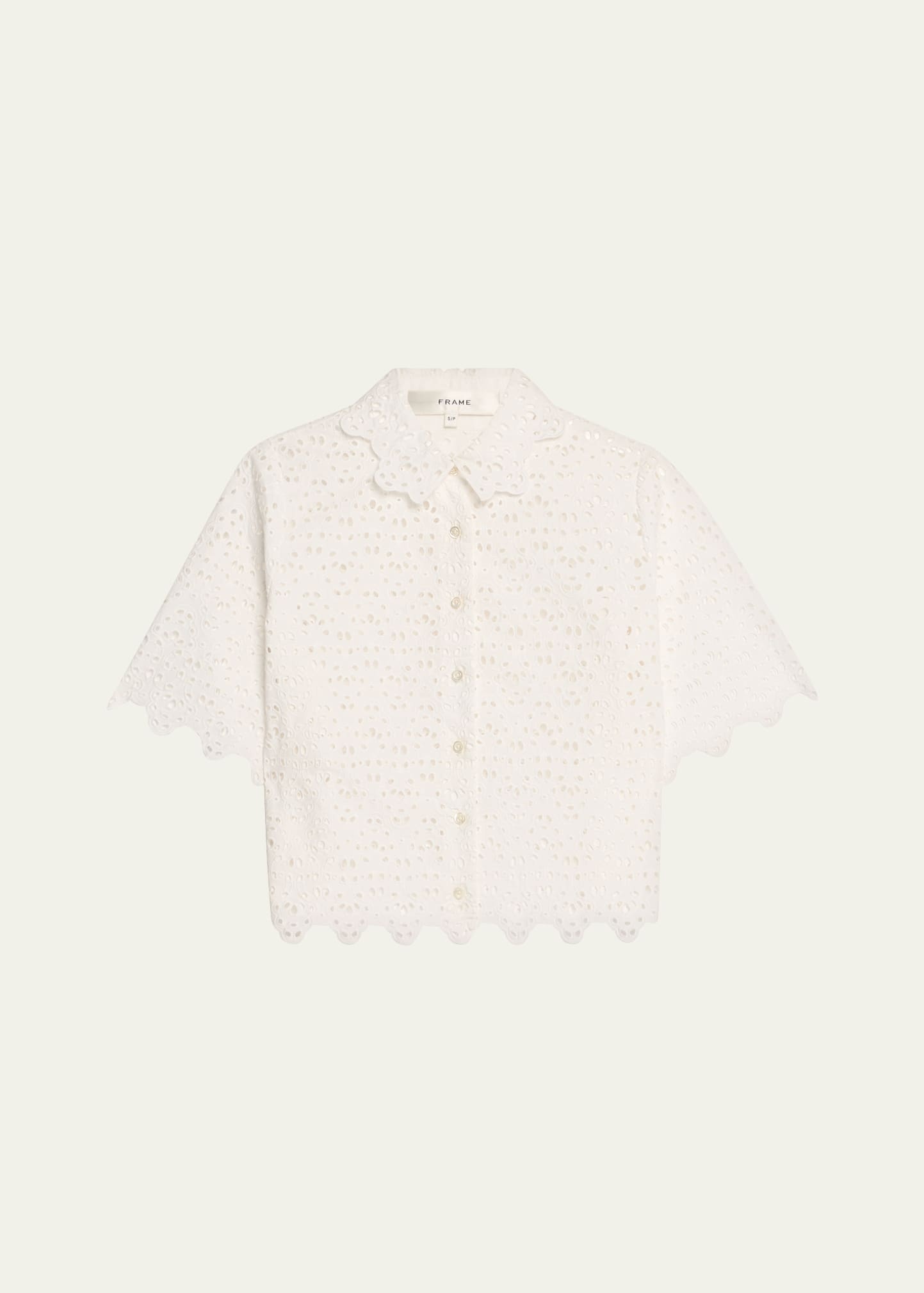 The Deco Eyelet Top - 1