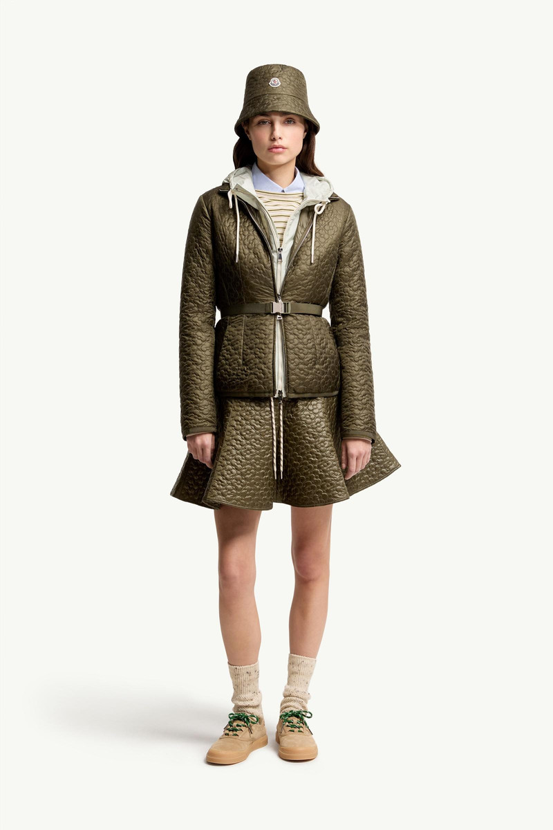 Moncler Geranium Floral-Quilted Short Down Jacket outlook