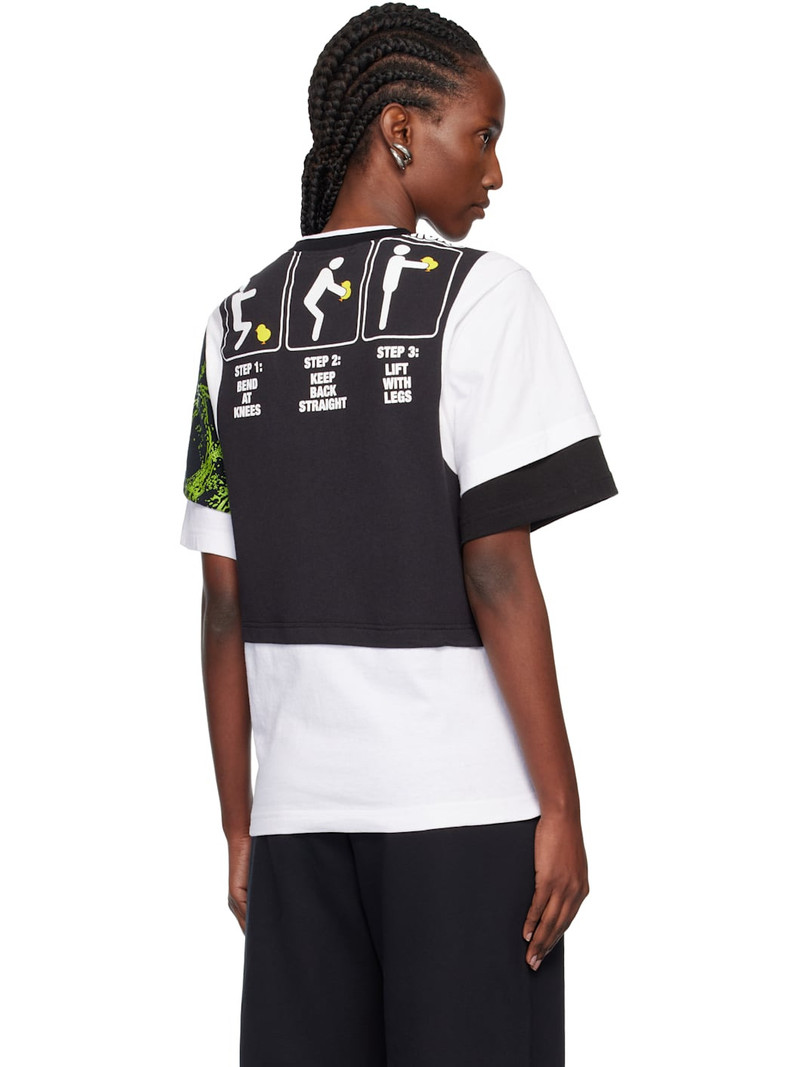 Regenerated Graphic Jersey Layered T-shirt 3
