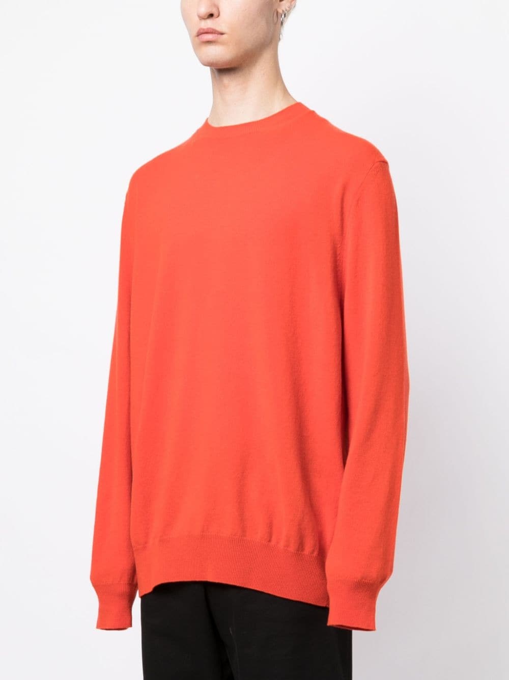 crew-neck wool jumper - 3