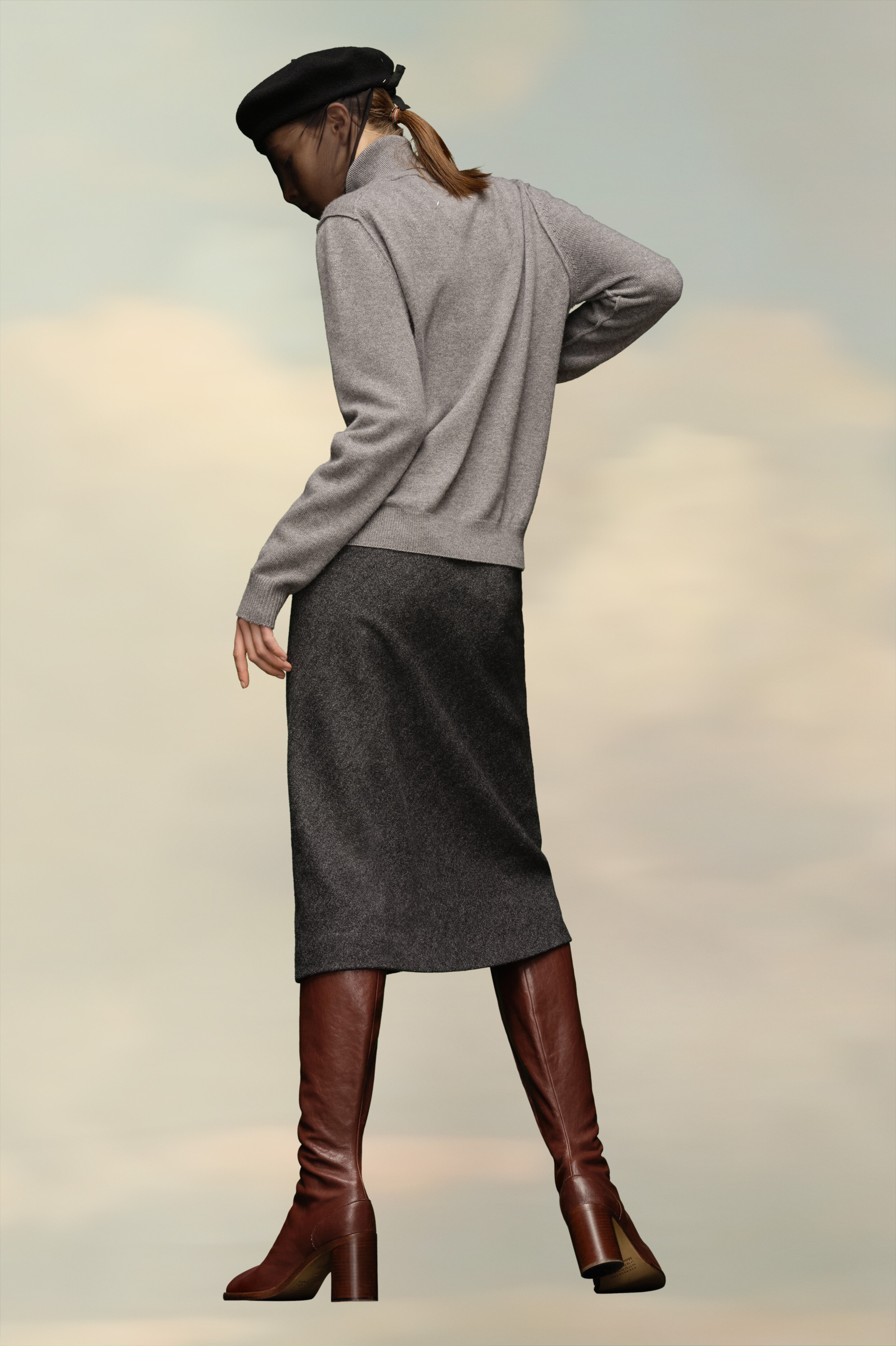 Eco Cashmere High-Neck Sweater - 4