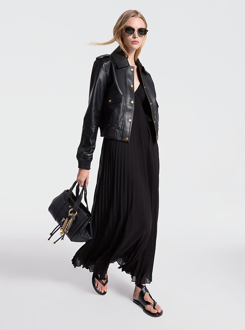 Leather Blouson Jacket 1