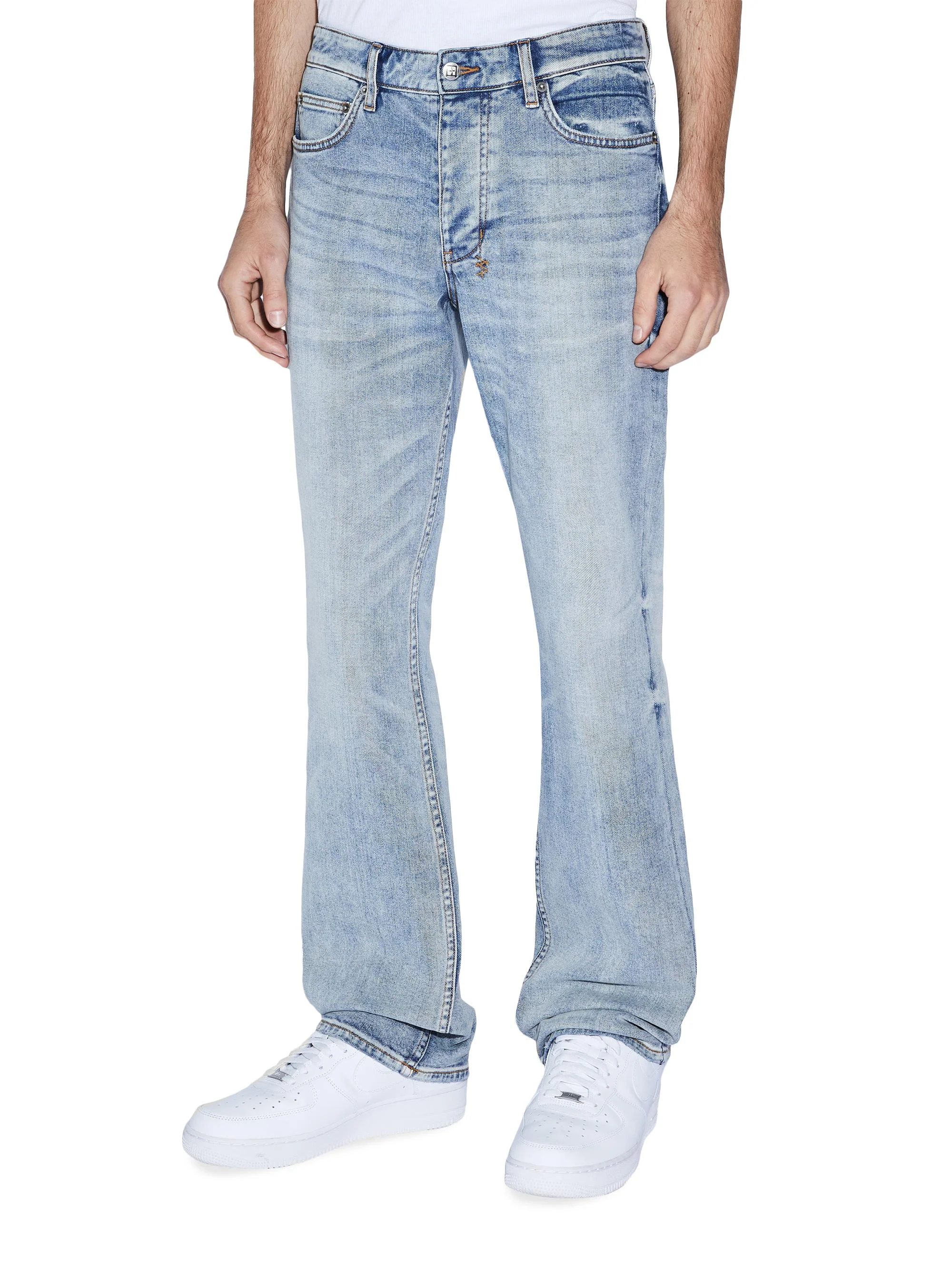 Men's Bronko Flared Five-Pocket Jeans - Pure Dynamite - 1