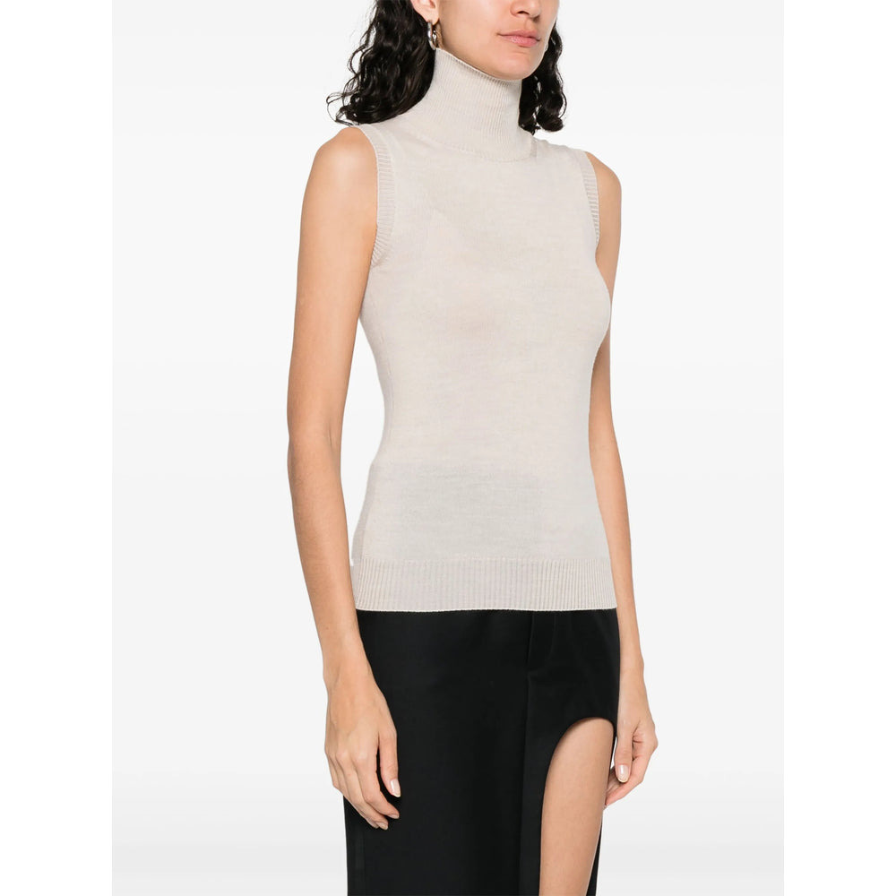Sportmax Neutrals Tops - Vests & Tank Tops Women - 5
