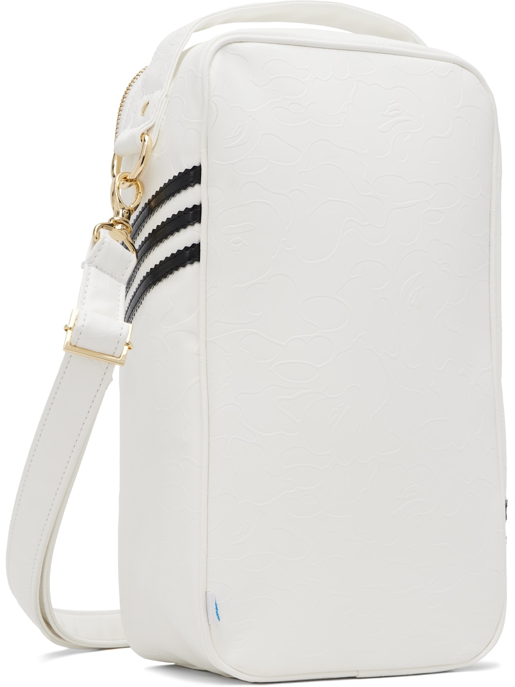 White adidas Originals Edition 'BAPE' Bag - 3
