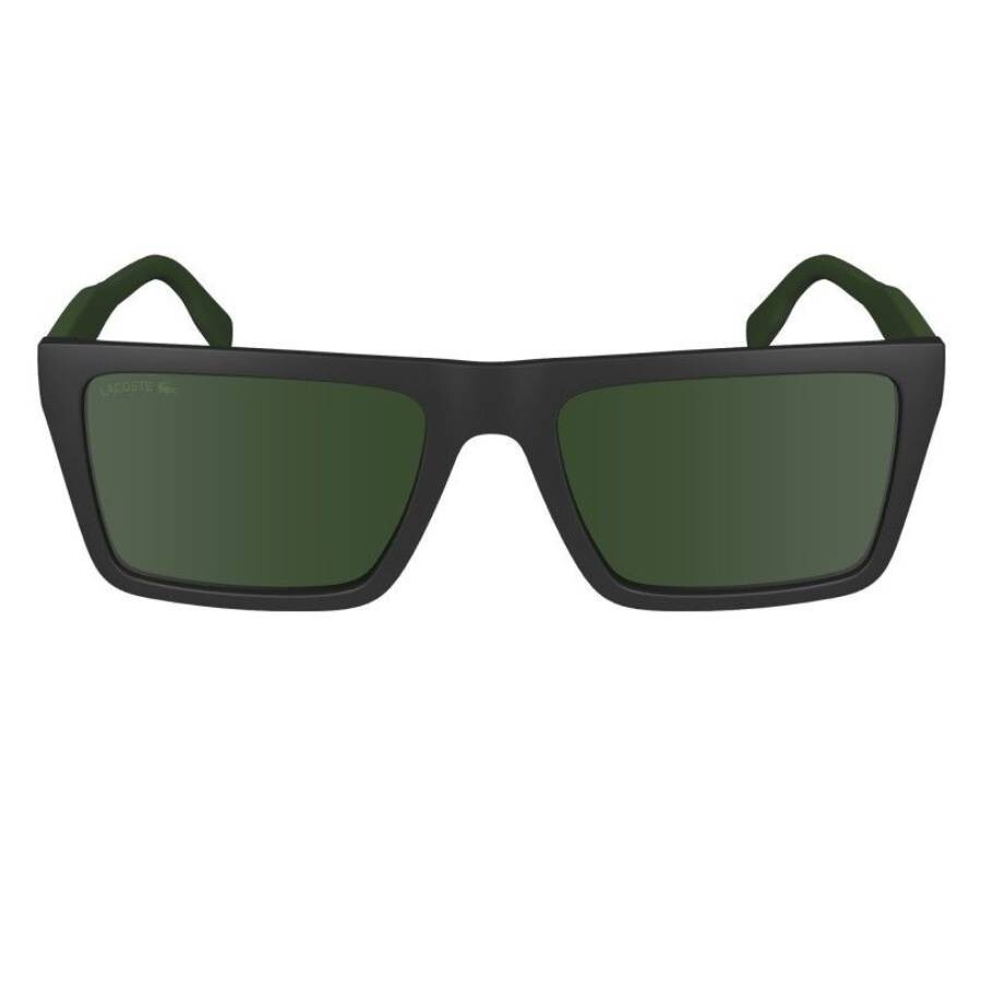Lacoste Green Rectangular Men's Sunglasses L6009S 002 56 - 1