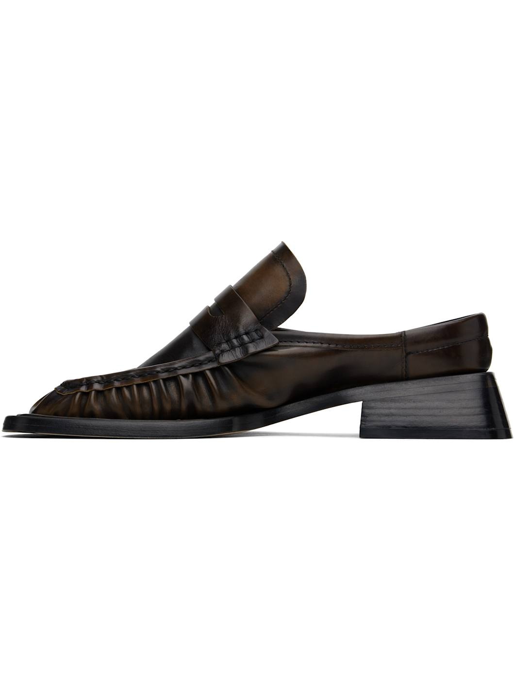 Brown Isla Loafers - 3