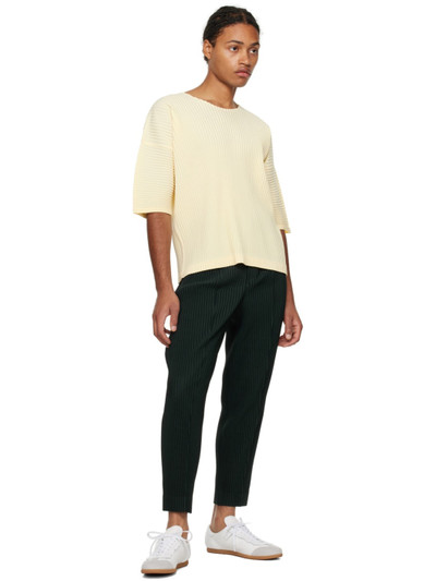 ISSEY MIYAKE Green Compleat Trousers outlook