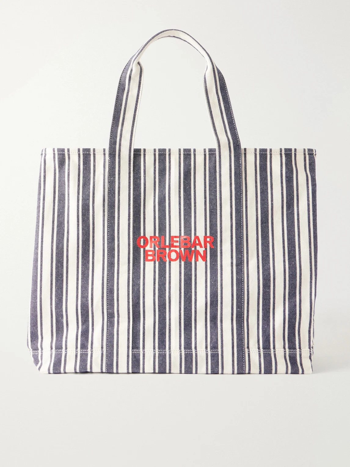 Beach Bound Striped Cotton Tote Bag - 1