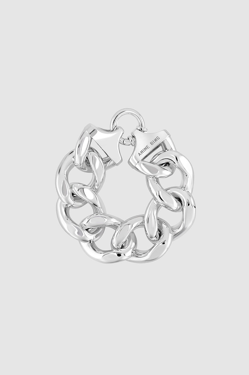 Chunky Chain Bracelet - Silver 1