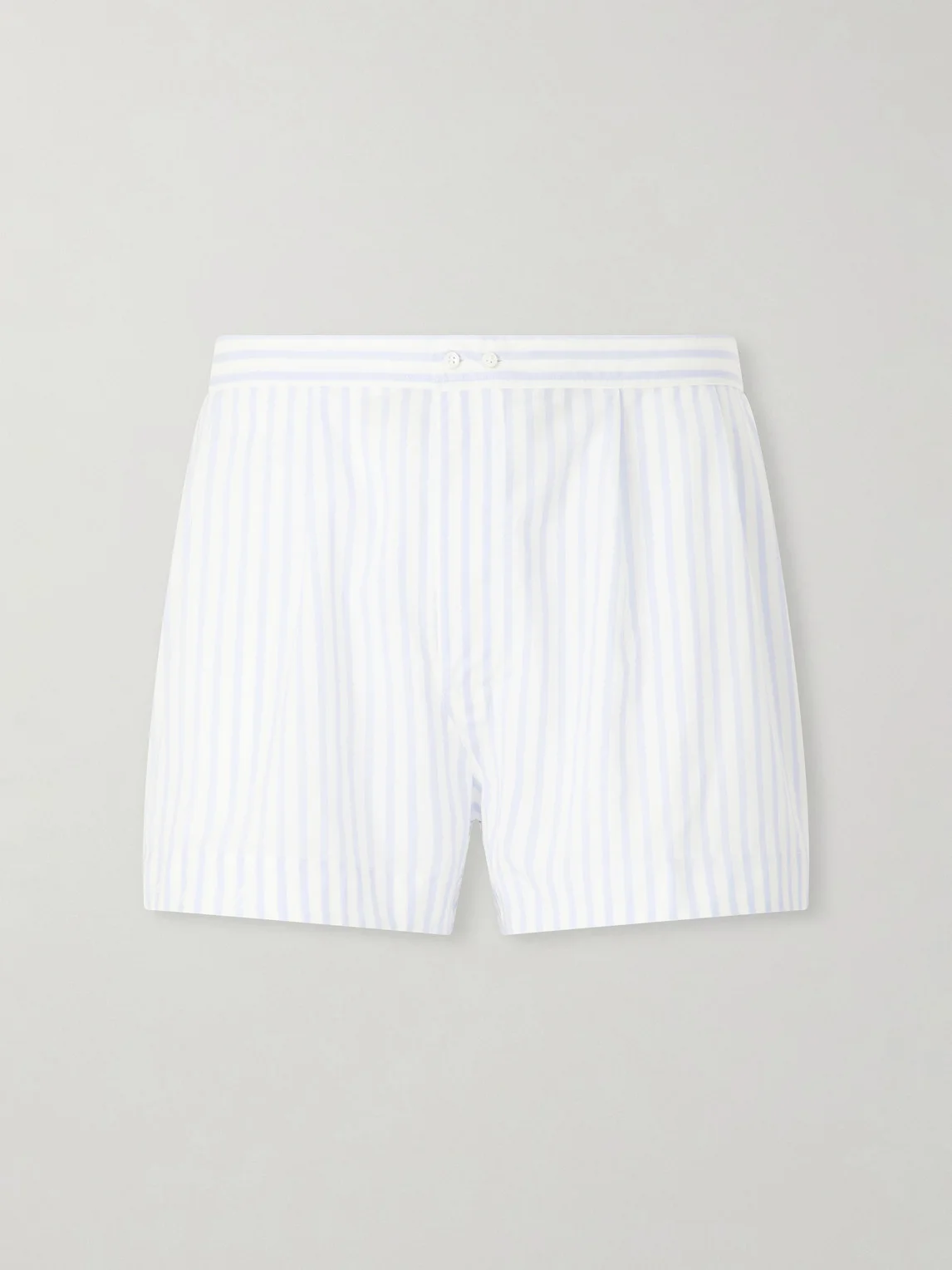 Henri's Everyday Striped Wool and Silk-Blend Boxers - 1