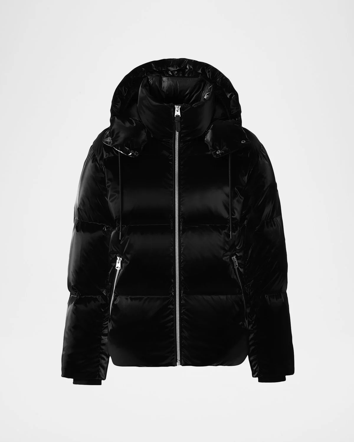 Men's Kent-Glo High-Gloss Hooded Down Jacket - 1