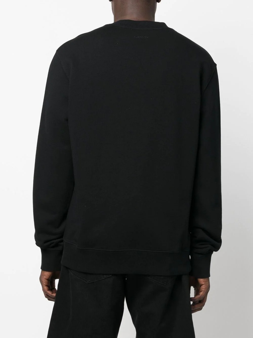 embroidered-logo sweatshirt - 4