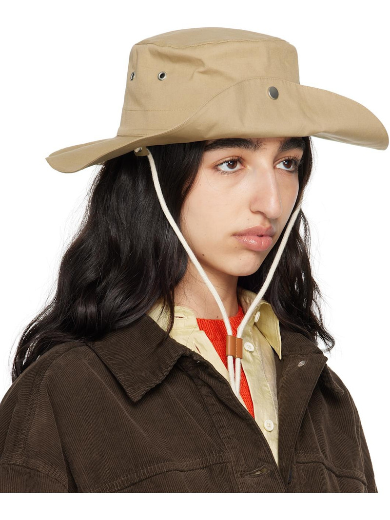Jil Sander Beige Fishing Beach Hat outlook