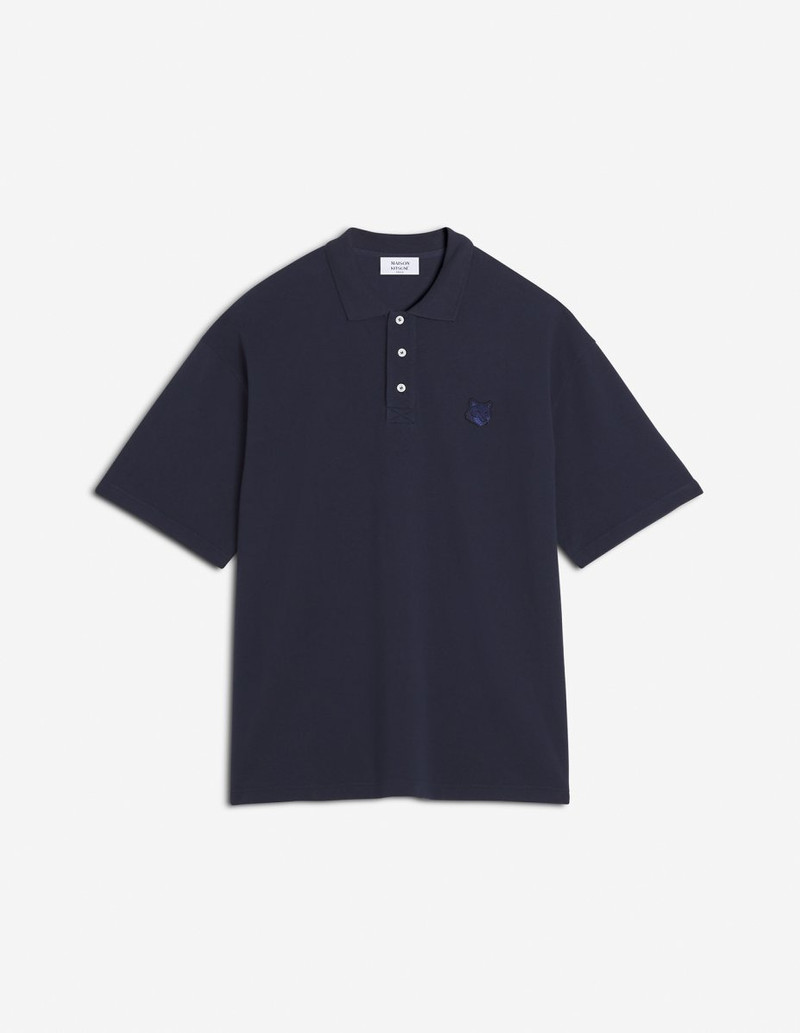 BOLD FOX HEAD PATCH OVERSIZE POLO - 1