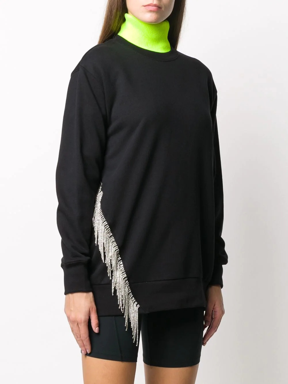 crystal fringe sweatshirt  - 3