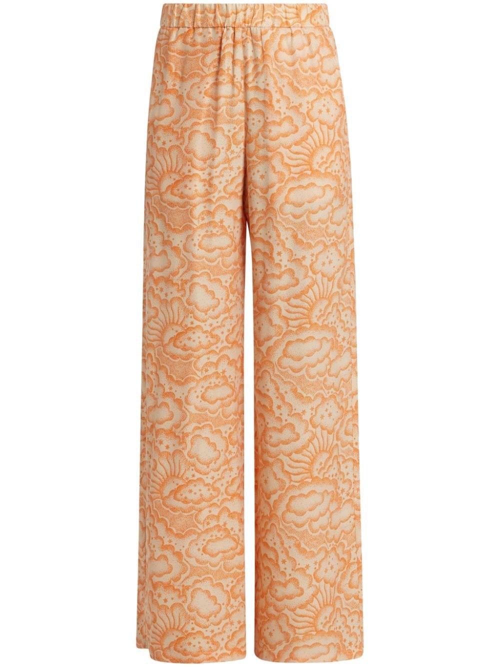 Stella McCartney Cloud Print Trousers | club21 | REVERSIBLE