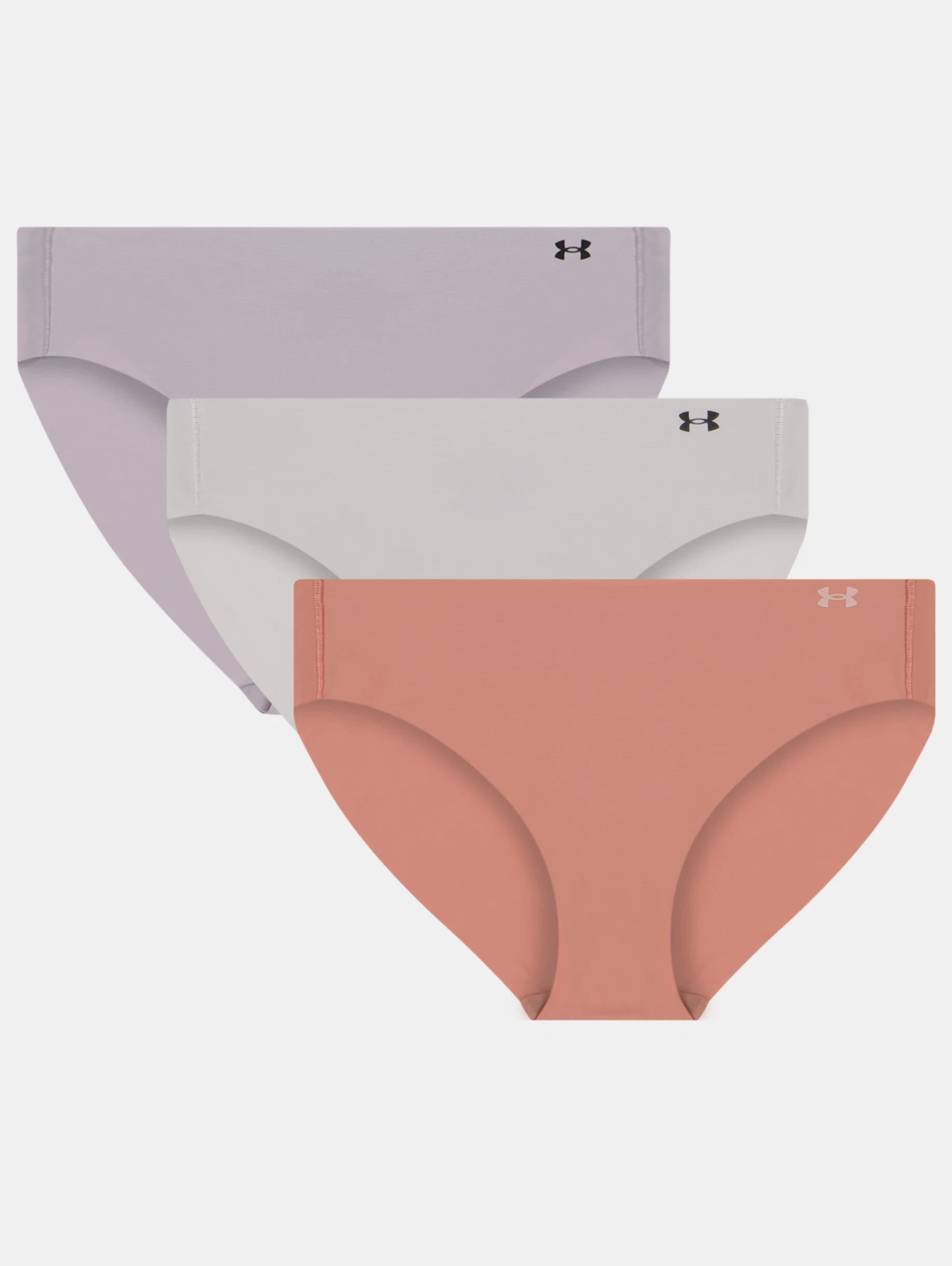 Women's UA Pure Stretch 3-Pack No Show Bikini - 4
