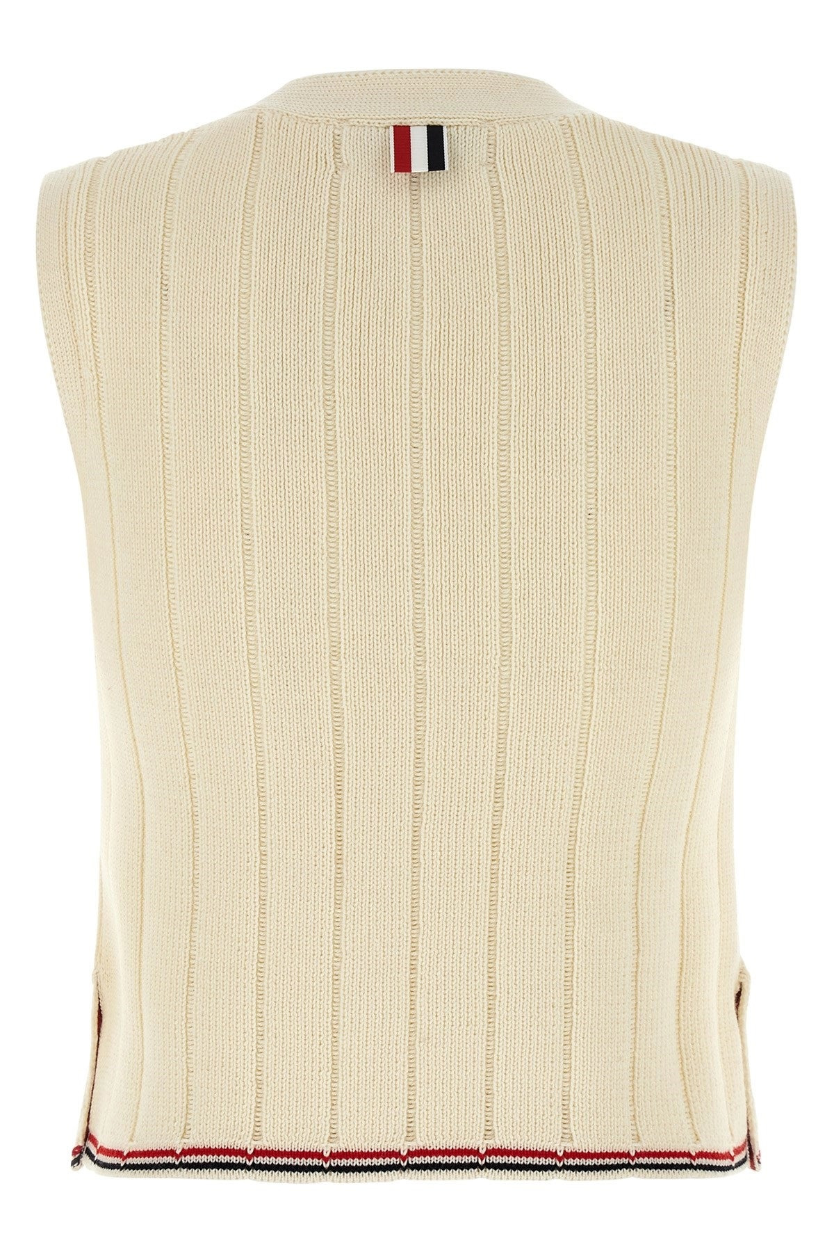 Thom Browne Women Rwb Intarsia Vest - 2