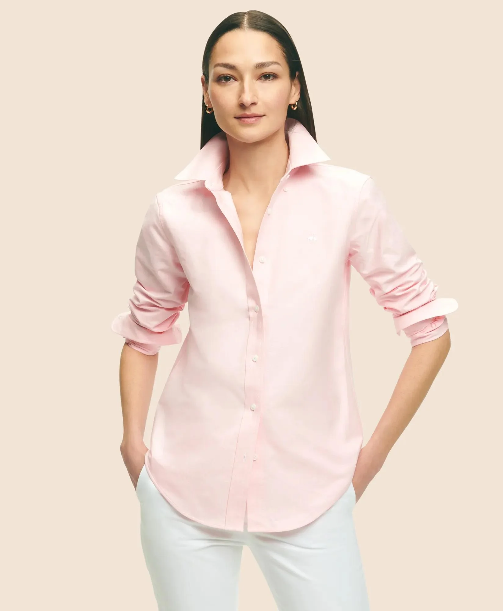 Classic-Fit Cotton Oxford Shirt - 1
