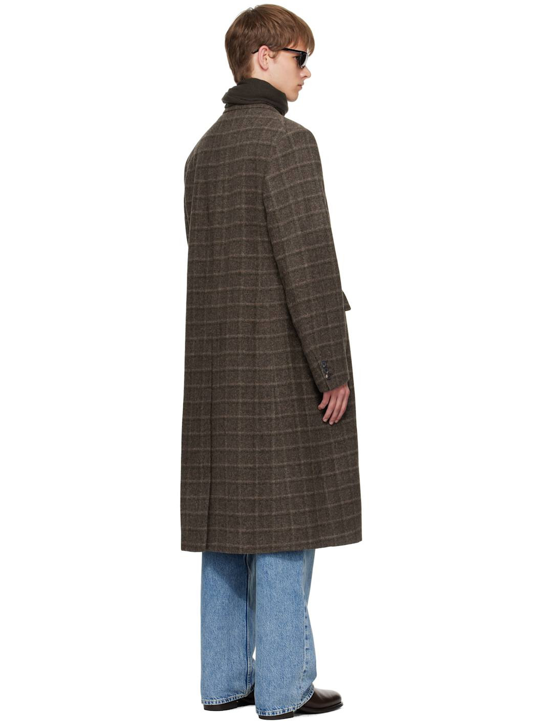 Brown Whale Coat - 3