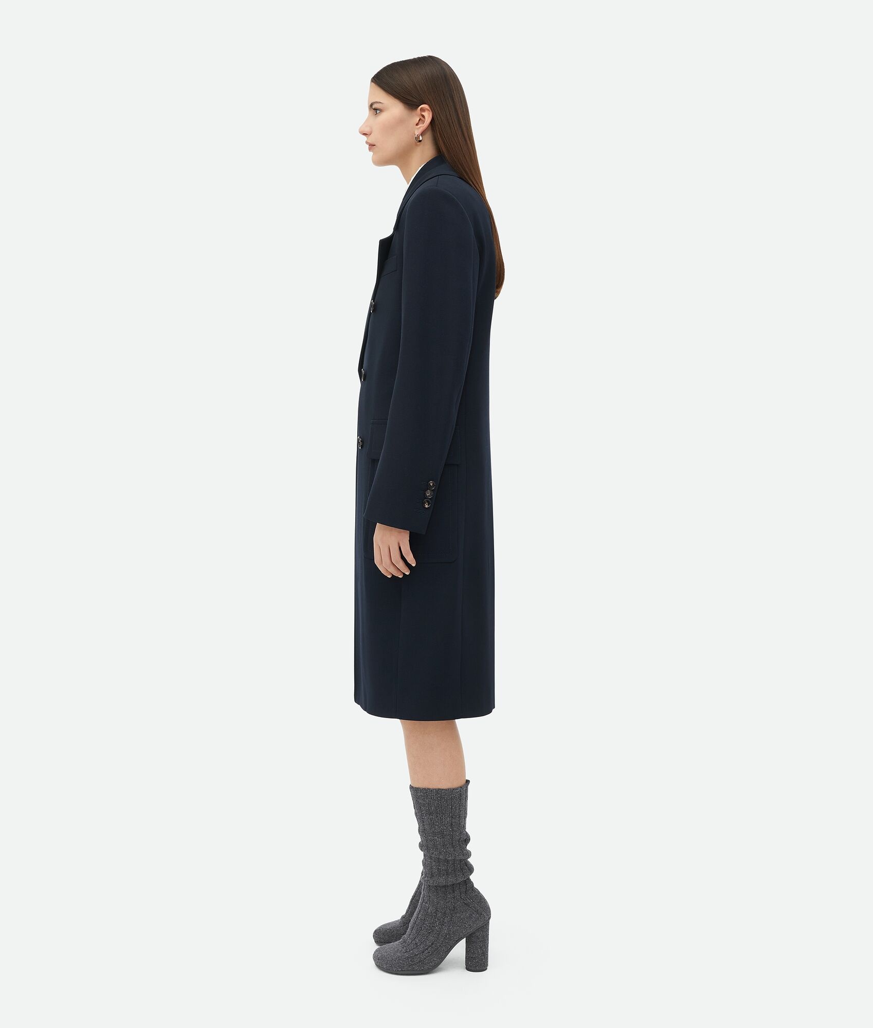 Wool Gabardine Coat - 2